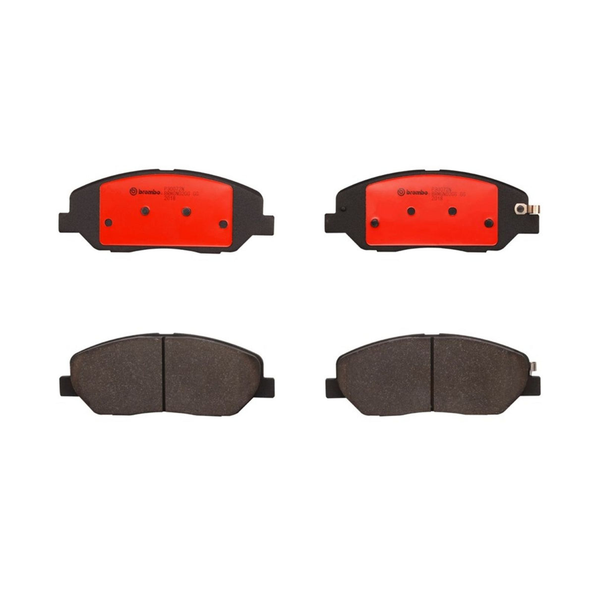 PRIME Ceramic Front Disc Brake Pad Set - P30072N_01