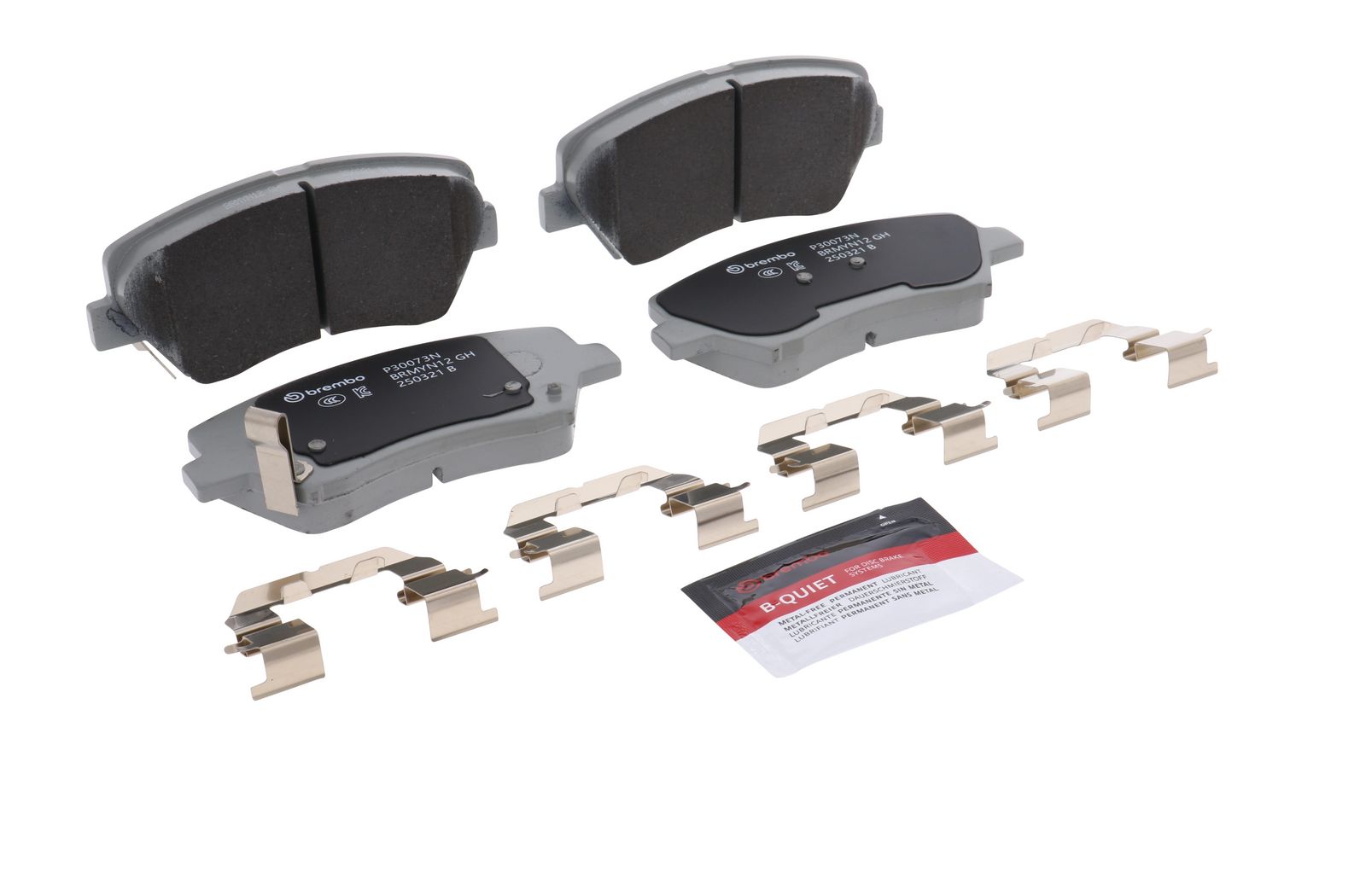 PRIME Ceramic Front Disc Brake Pad Set - P30073N_25