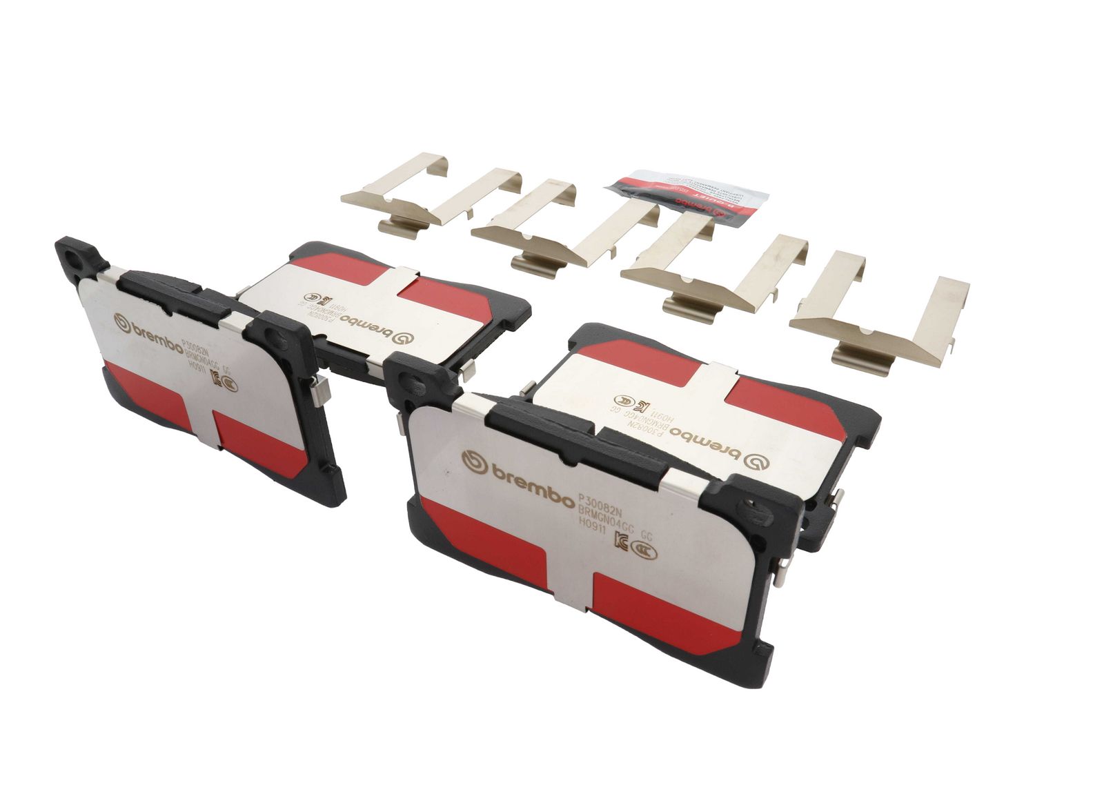 PRIME Ceramic Front Disc Brake Pad Set - P30082N_16