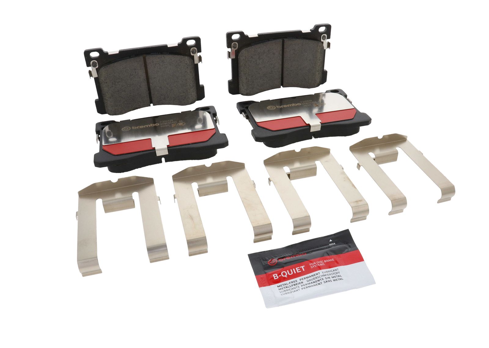 PRIME Ceramic Front Disc Brake Pad Set - P30082N_25
