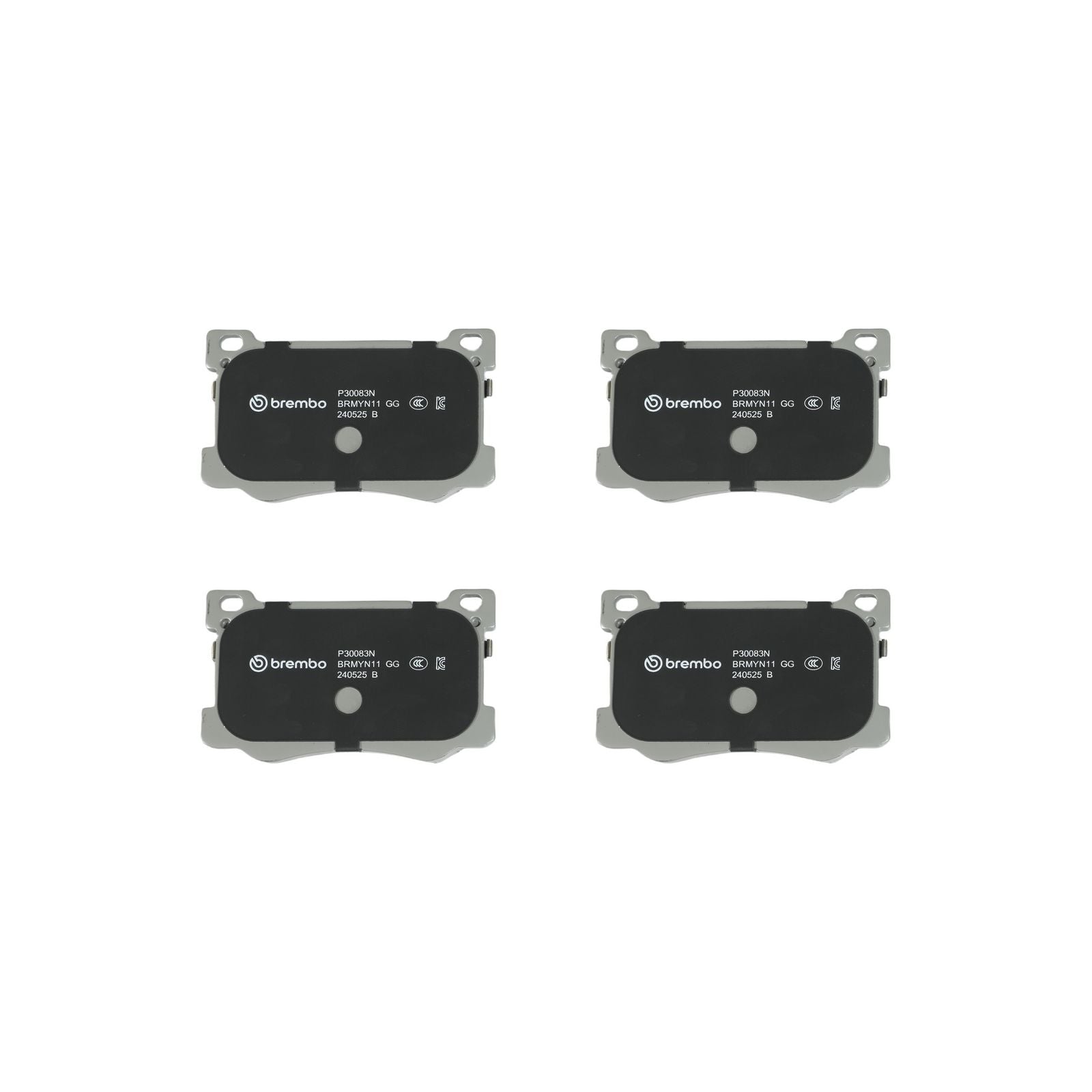 PRIME Ceramic Front Disc Brake Pad Set - P30083N_04
