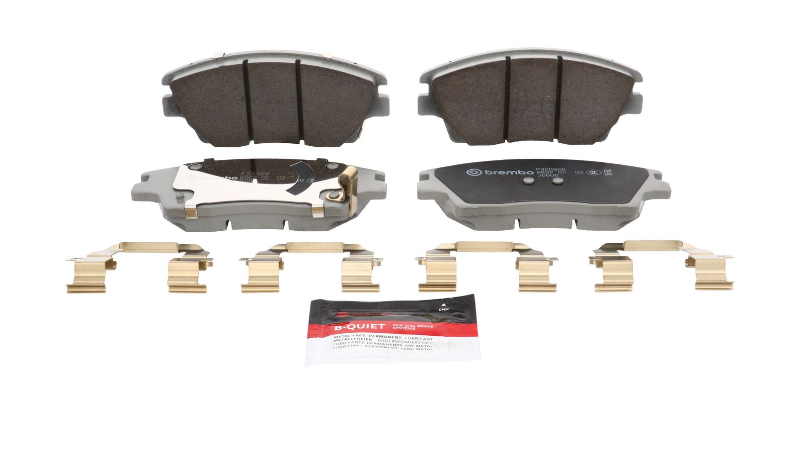 PRIME Ceramic Front Disc Brake Pad Set - P30096N_03
