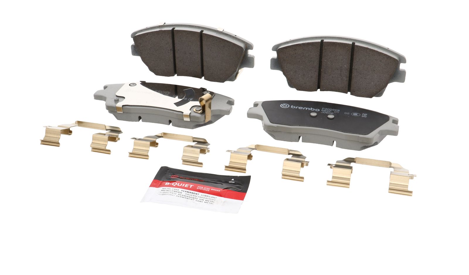 PRIME Ceramic Front Disc Brake Pad Set - P30096N_04