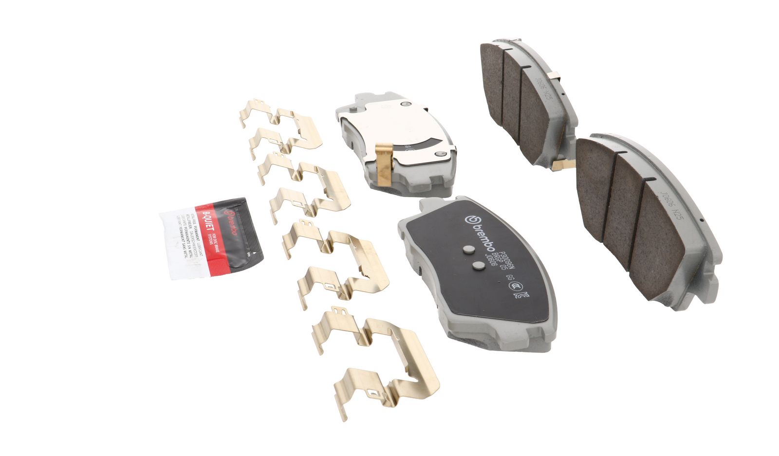 PRIME Ceramic Front Disc Brake Pad Set - P30096N_08