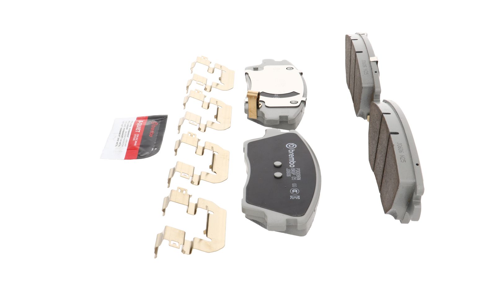 PRIME Ceramic Front Disc Brake Pad Set - P30096N_09