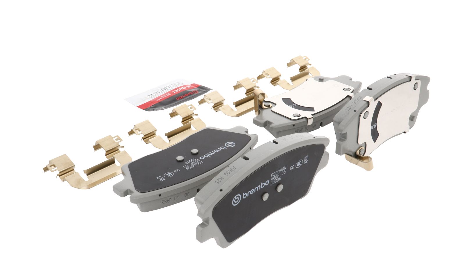 PRIME Ceramic Front Disc Brake Pad Set - P30096N_12