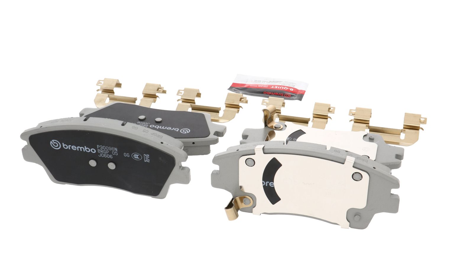 PRIME Ceramic Front Disc Brake Pad Set - P30096N_16