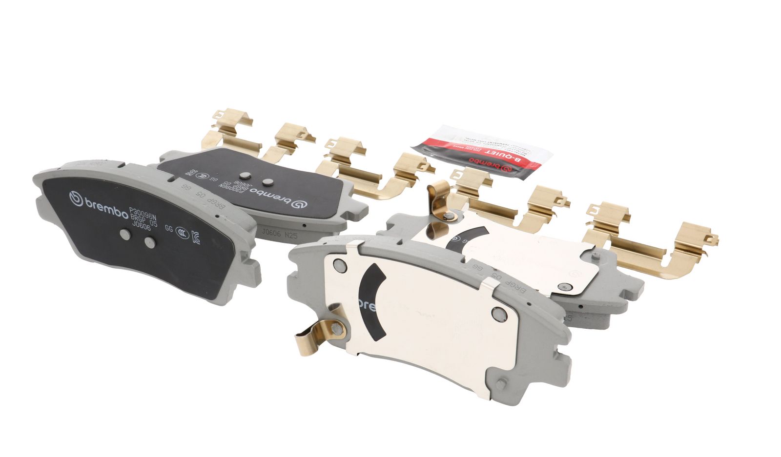 PRIME Ceramic Front Disc Brake Pad Set - P30096N_17