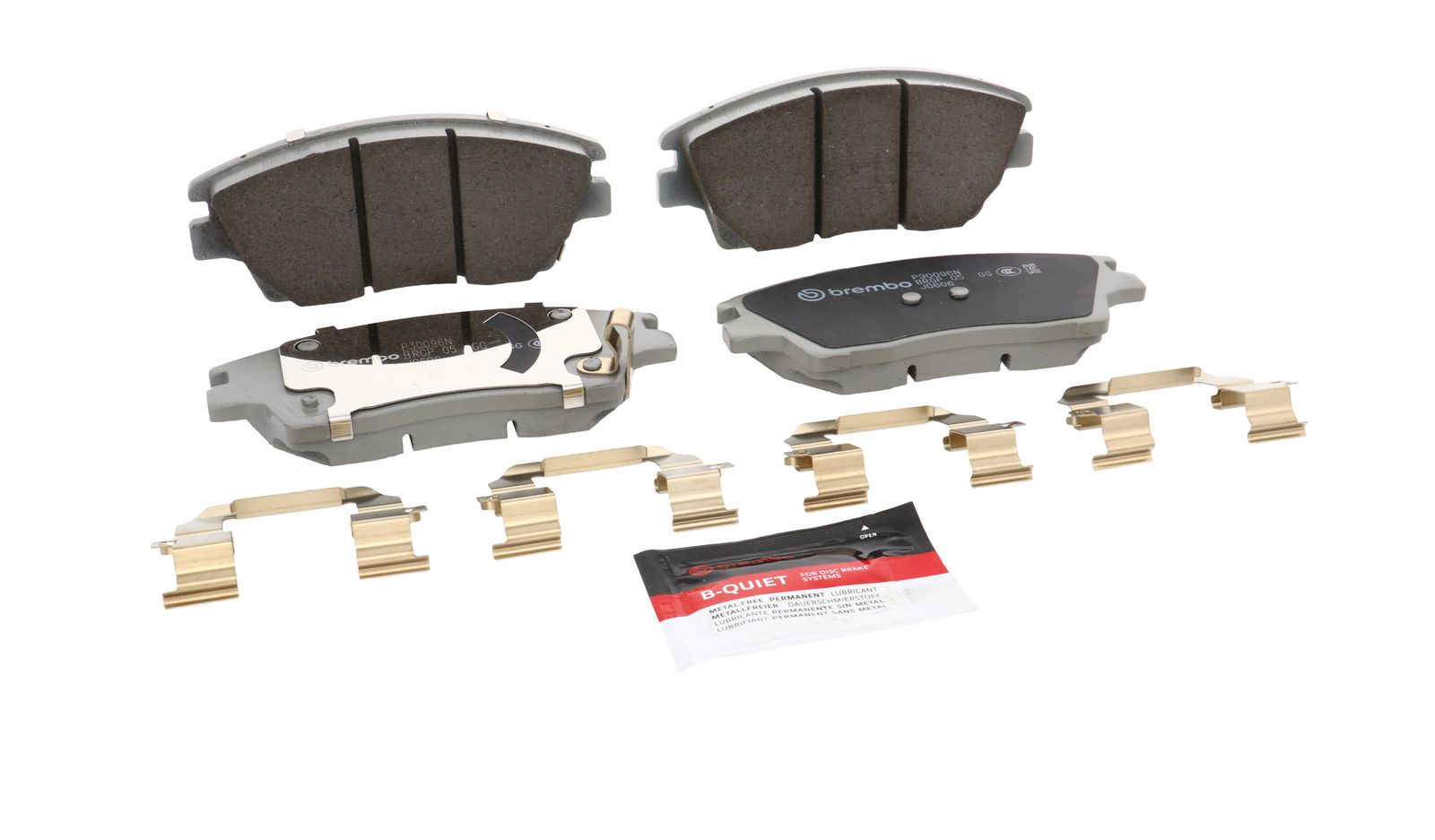 PRIME Ceramic Front Disc Brake Pad Set - P30096N_26