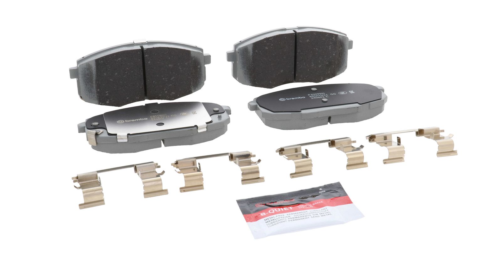 PRIME Ceramic Front Disc Brake Pad Set - P30099N_26