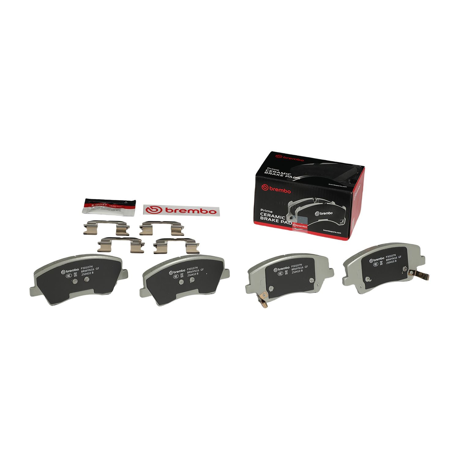 PRIME Ceramic Front Disc Brake Pad Set - P30107N_03