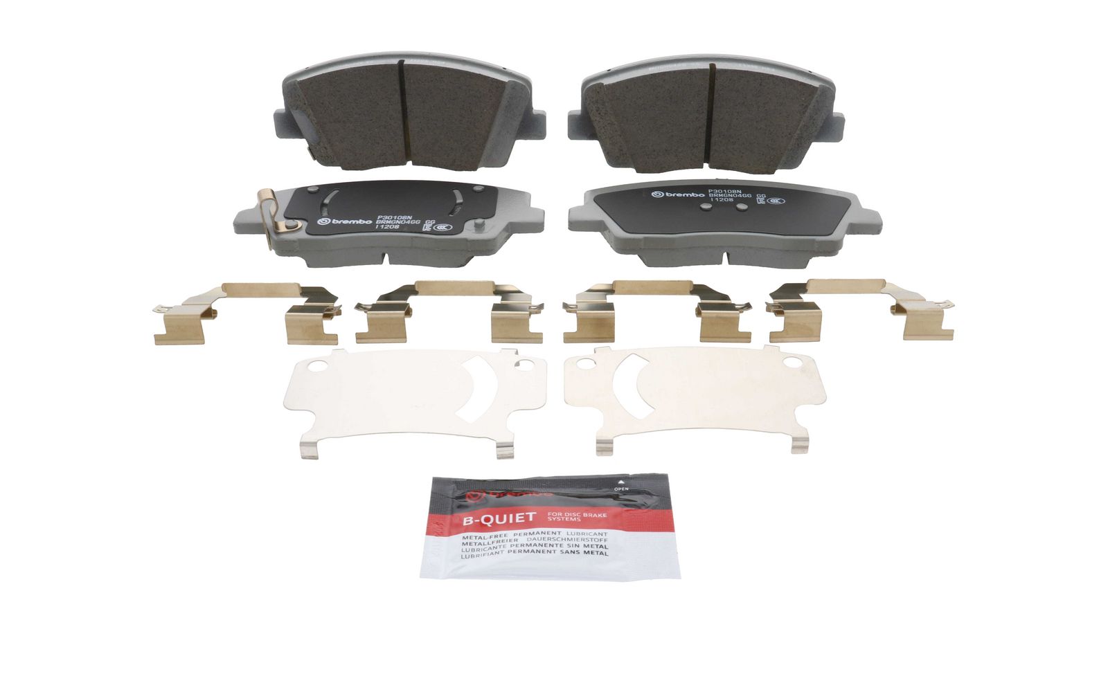 PRIME Ceramic Front Disc Brake Pad Set - P30108N_02