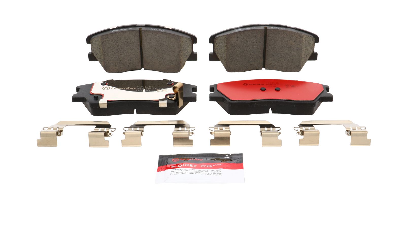 PRIME Ceramic Front Disc Brake Pad Set - P30121N_02