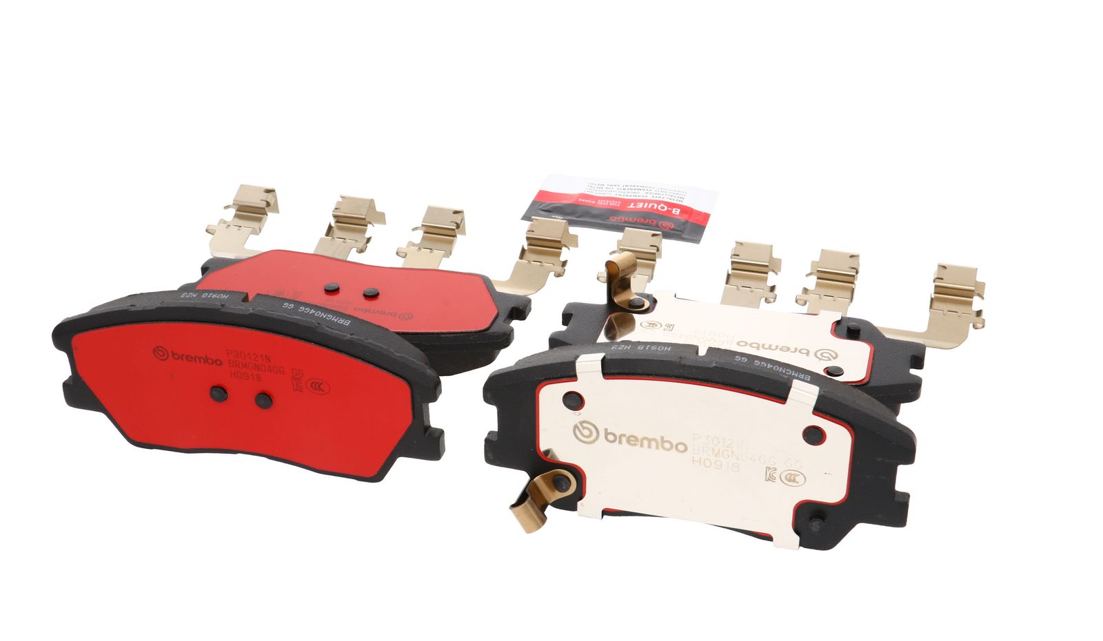 PRIME Ceramic Front Disc Brake Pad Set - P30121N_15