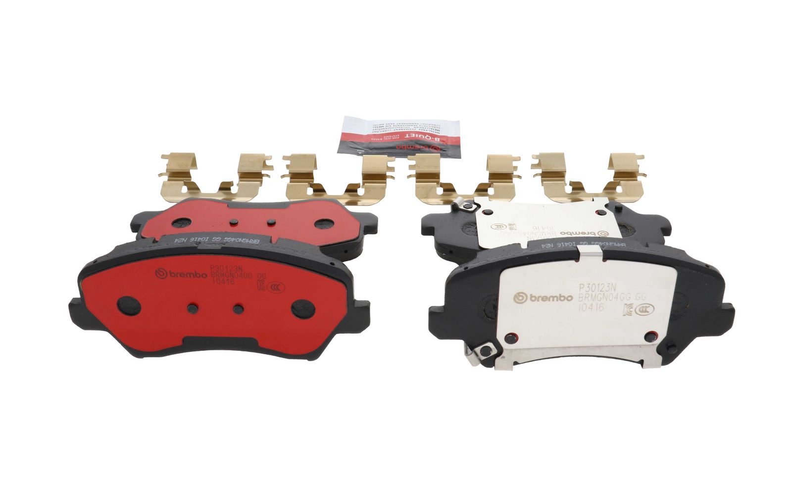 PRIME Ceramic Front Disc Brake Pad Set - P30123N_13