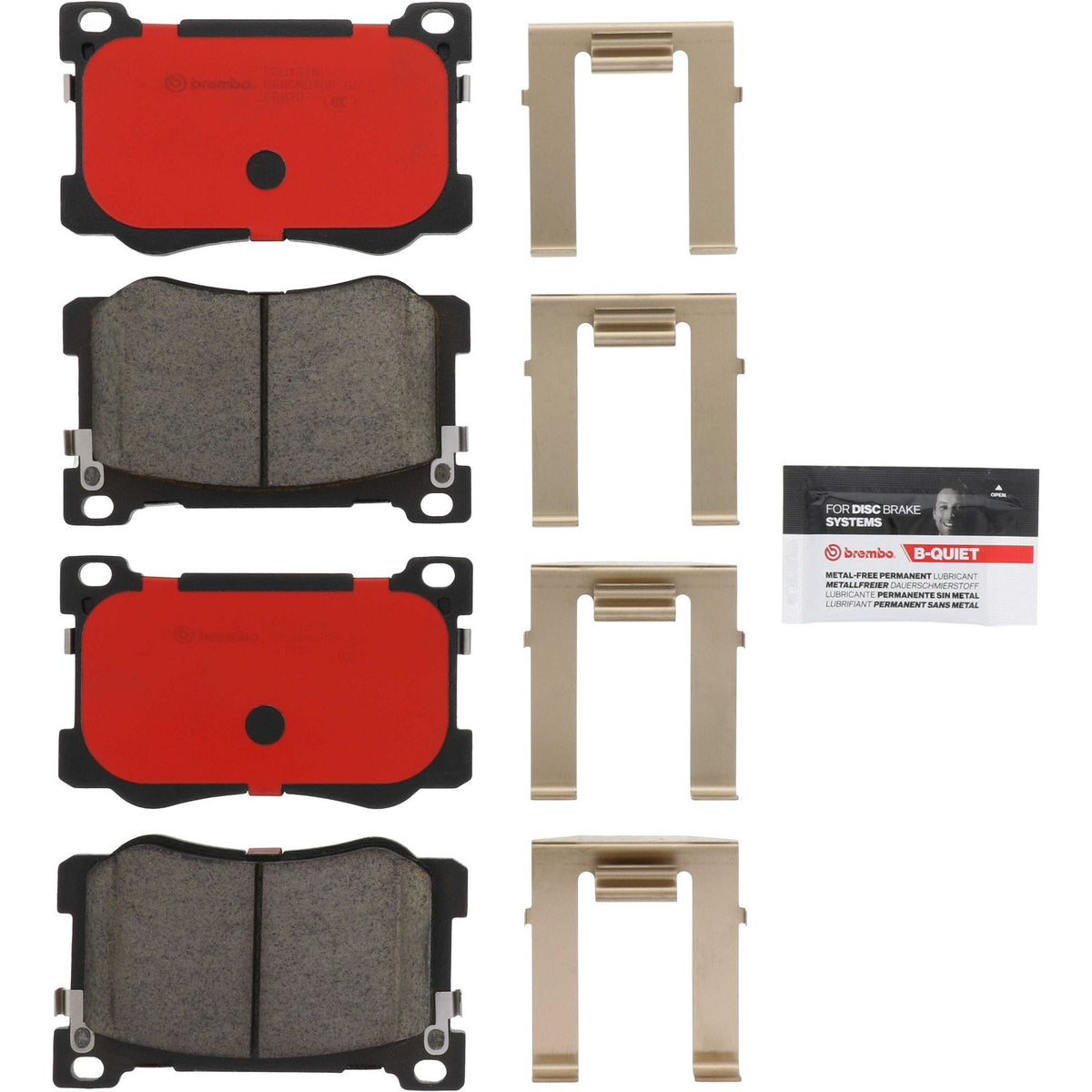 PRIME Ceramic Front Disc Brake Pad Set - P30131N_02