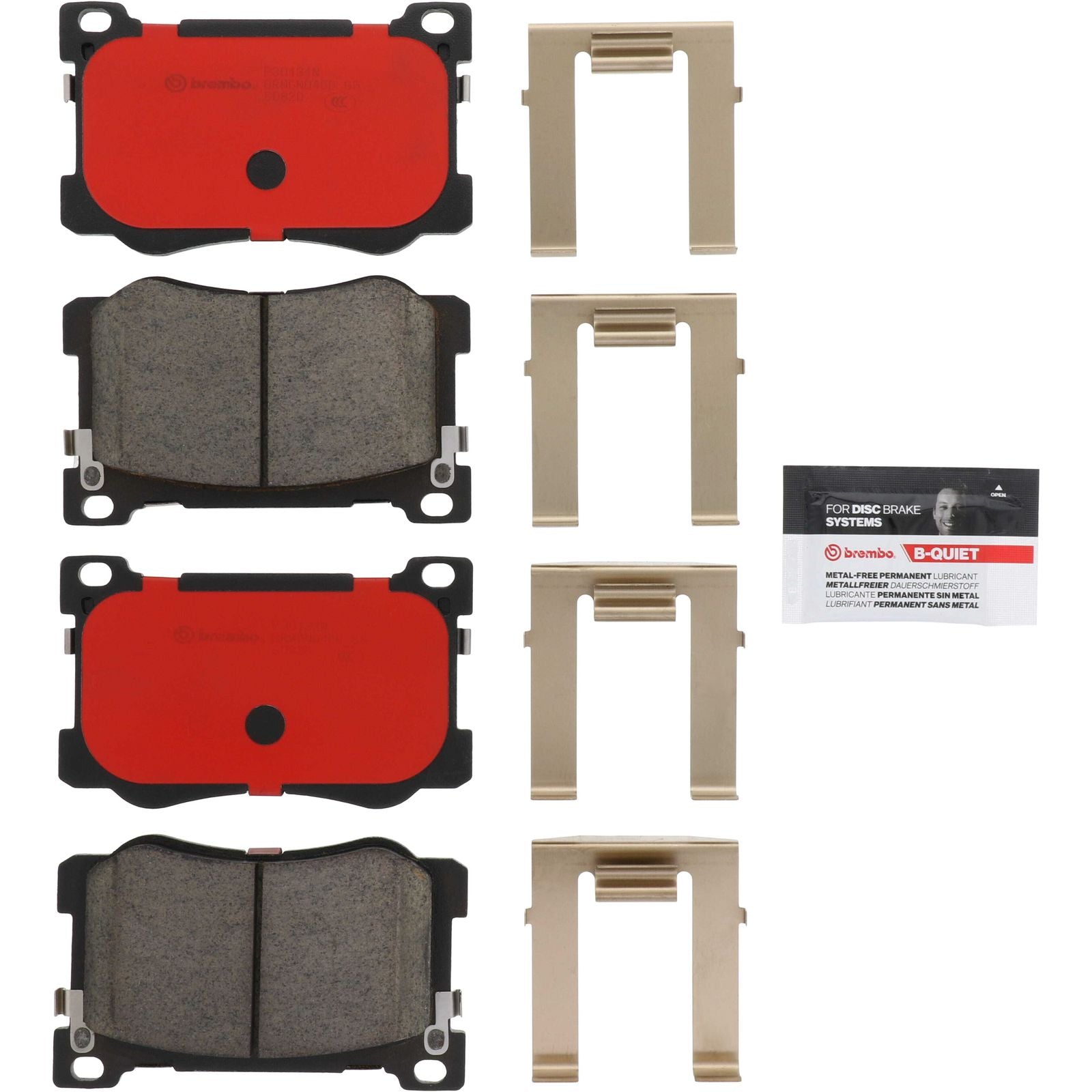 PRIME Ceramic Front Disc Brake Pad Set - P30131N_26