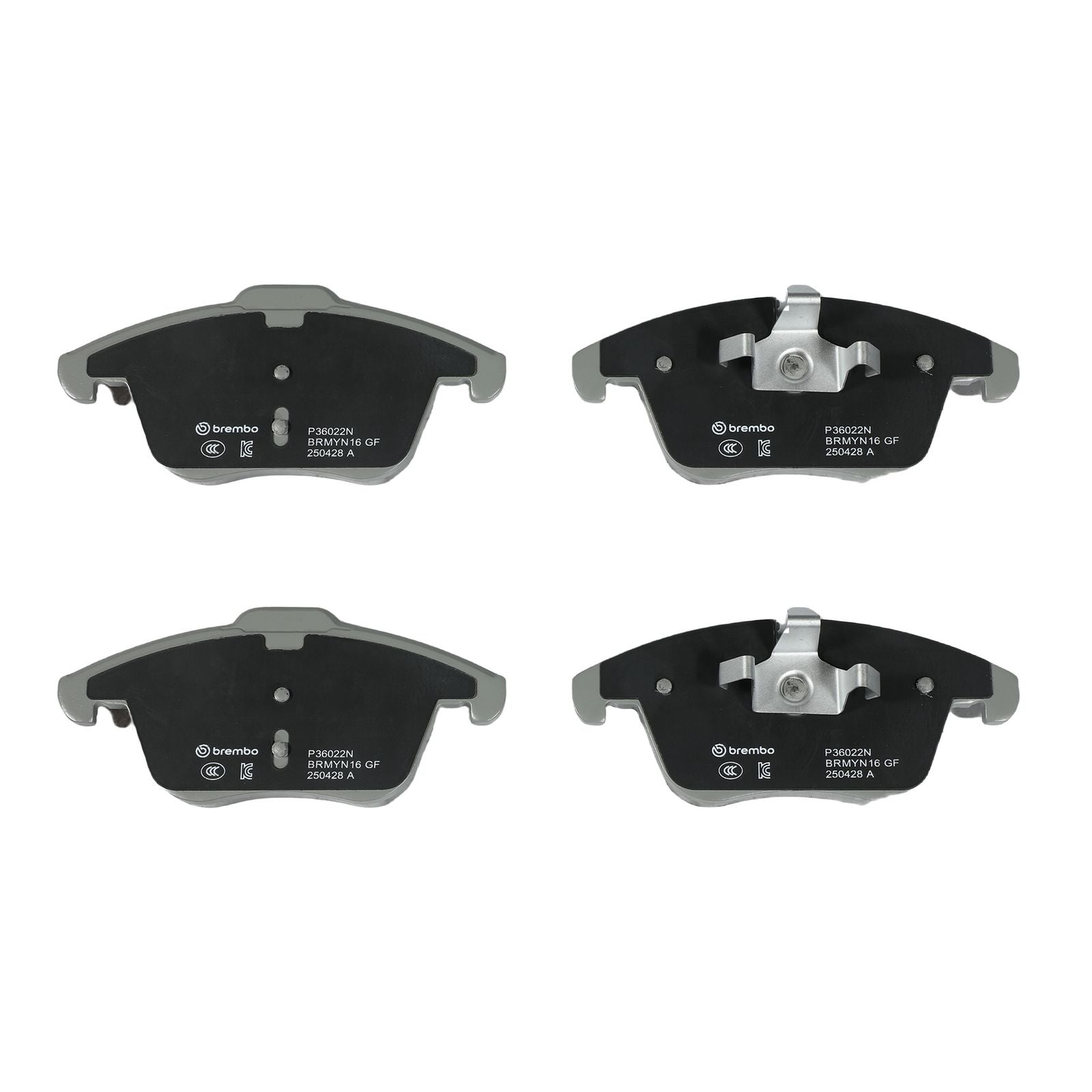 PRIME Ceramic Front Disc Brake Pad Set - P36022N_03