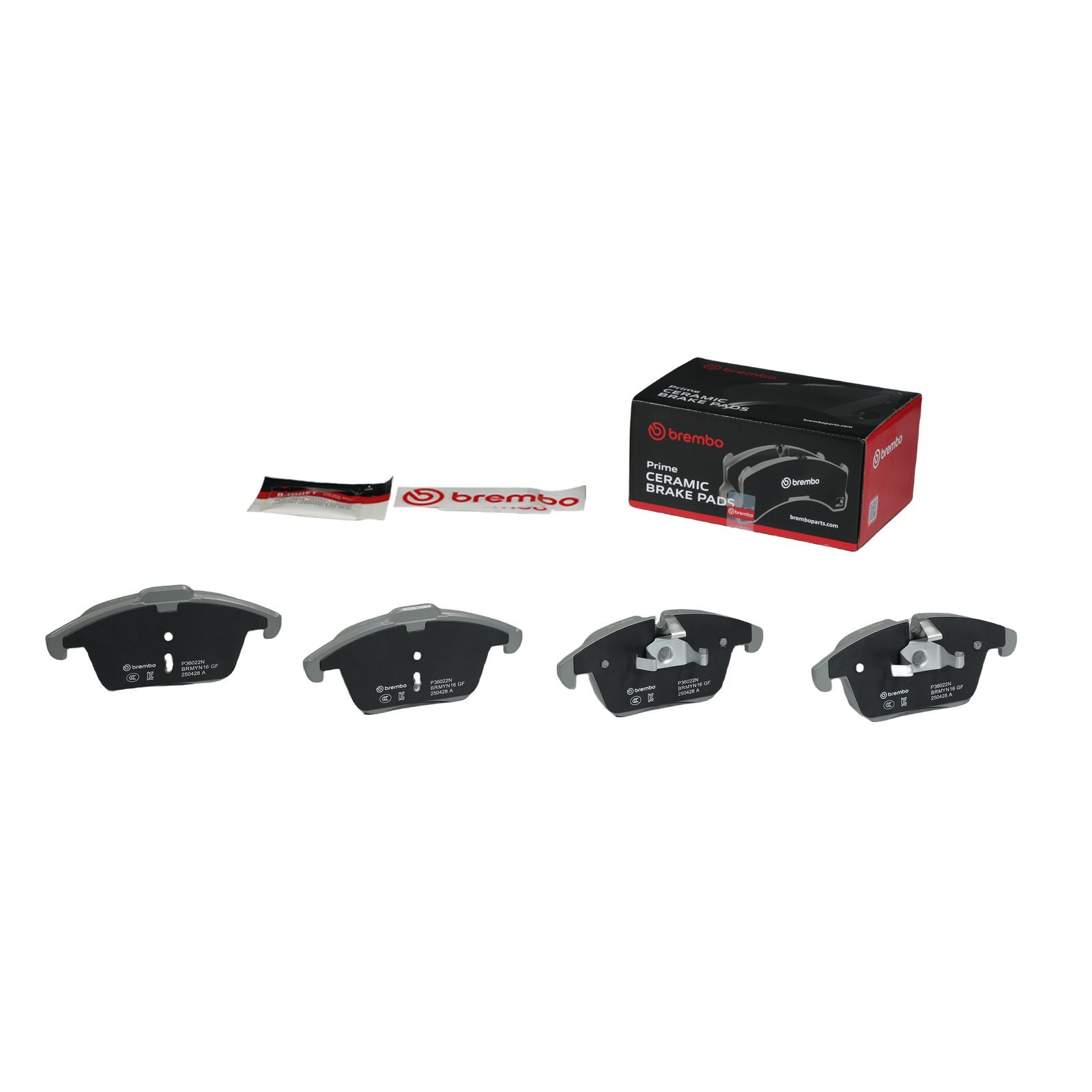 PRIME Ceramic Front Disc Brake Pad Set - P36022N_04
