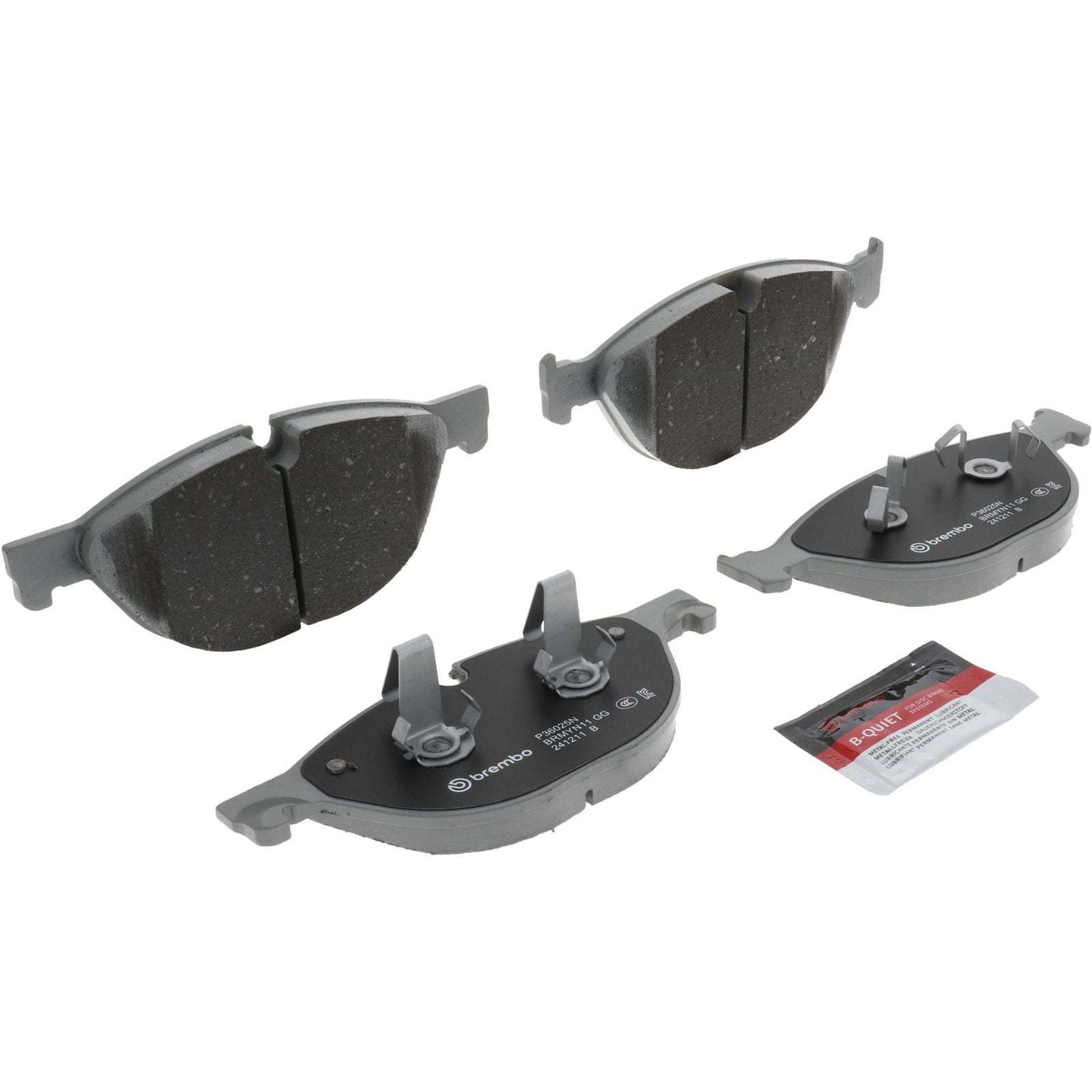PRIME Ceramic Front Disc Brake Pad Set - P36025N_02