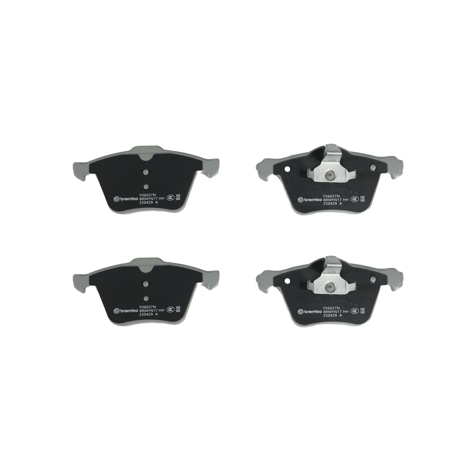 PRIME Ceramic Front Disc Brake Pad Set - P36027N_05