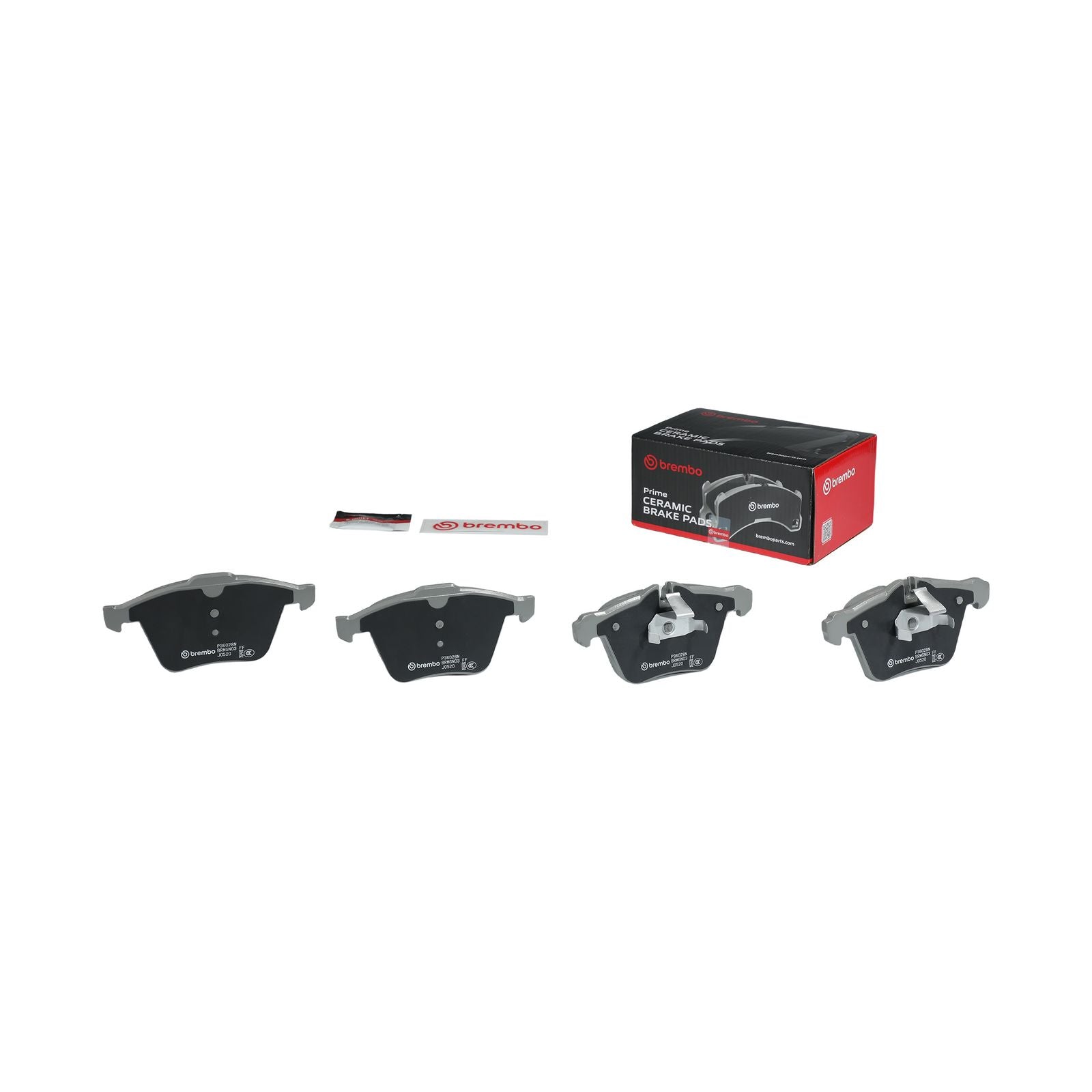PRIME Ceramic Front Disc Brake Pad Set - P36028N_05