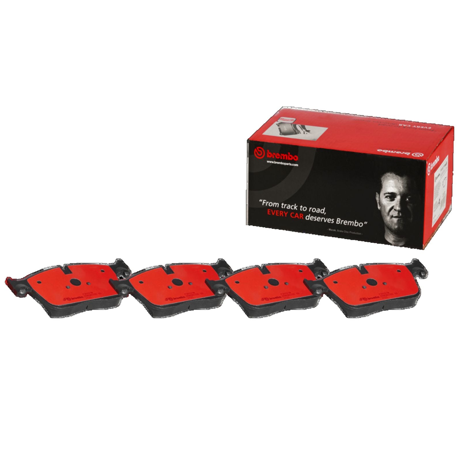 PRIME Ceramic Front Disc Brake Pad Set - P36031N_01