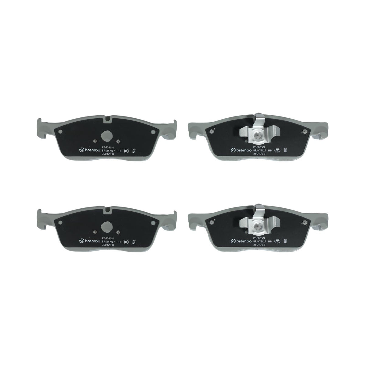 PRIME Ceramic Front Disc Brake Pad Set - P36035N_04