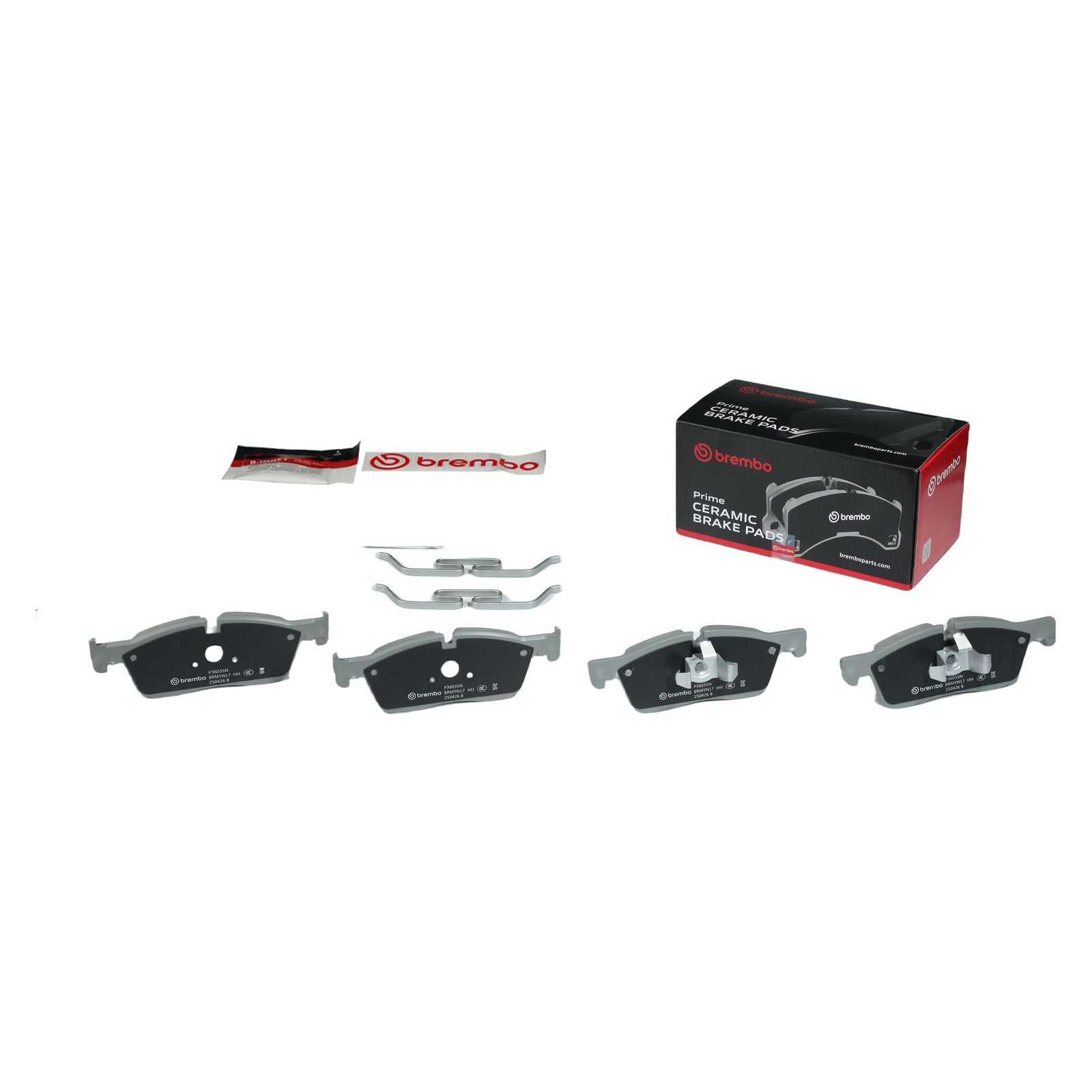 PRIME Ceramic Front Disc Brake Pad Set - P36035N_05