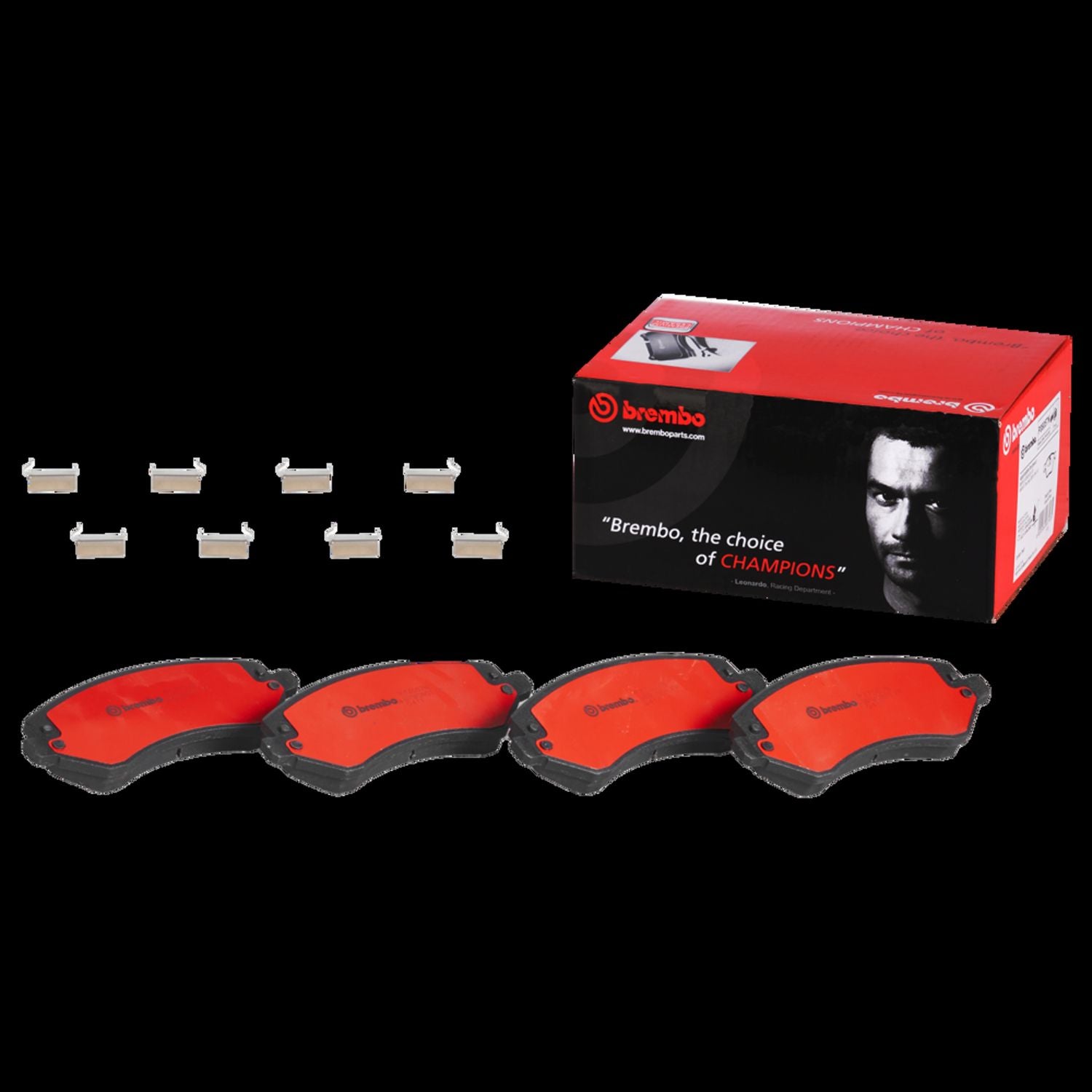 PRIME Ceramic Front Disc Brake Pad Set - P37007N_02
