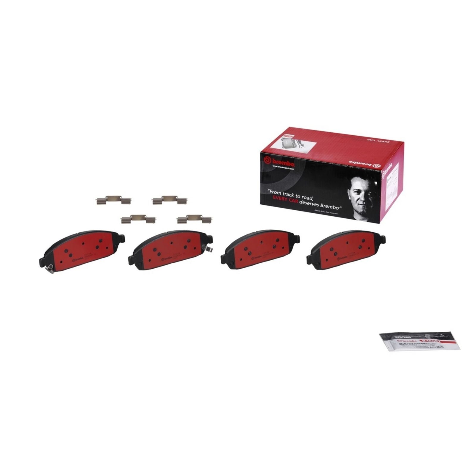 PRIME Ceramic Front Disc Brake Pad Set - P37010N_02