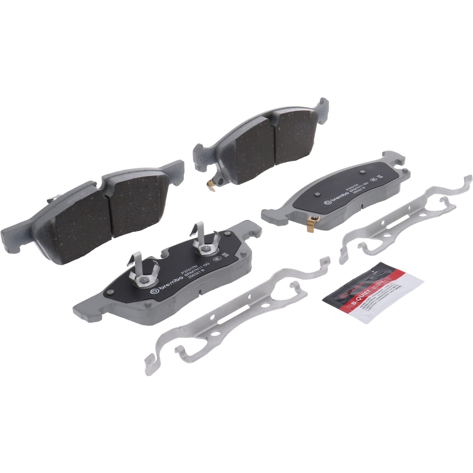 PRIME Ceramic Front Disc Brake Pad Set - P37017N_02