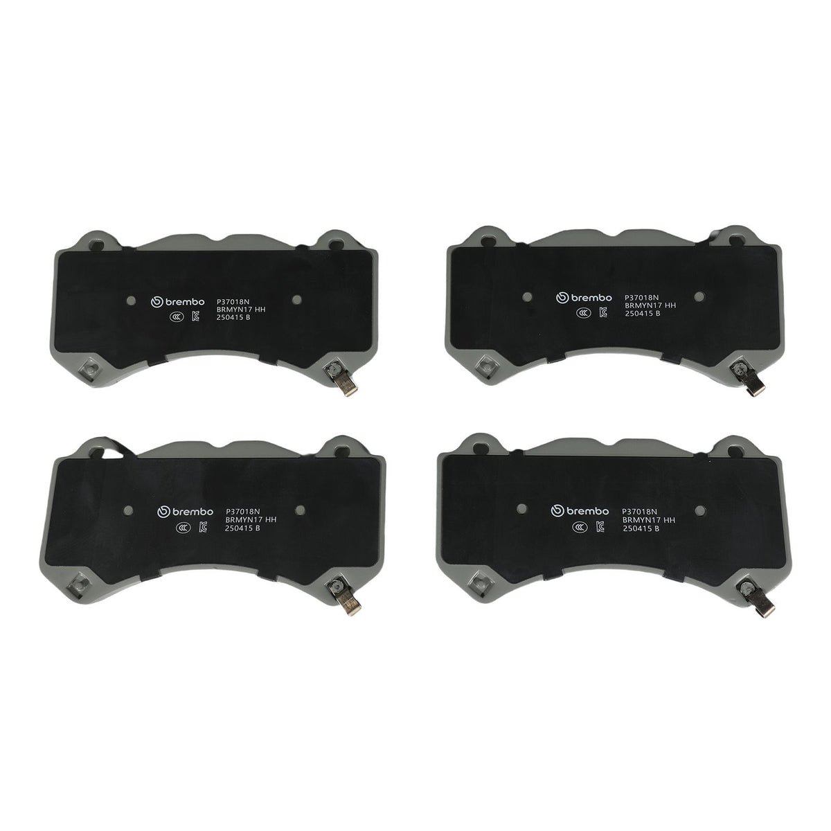PRIME Ceramic Front Disc Brake Pad Set - P37018N_02