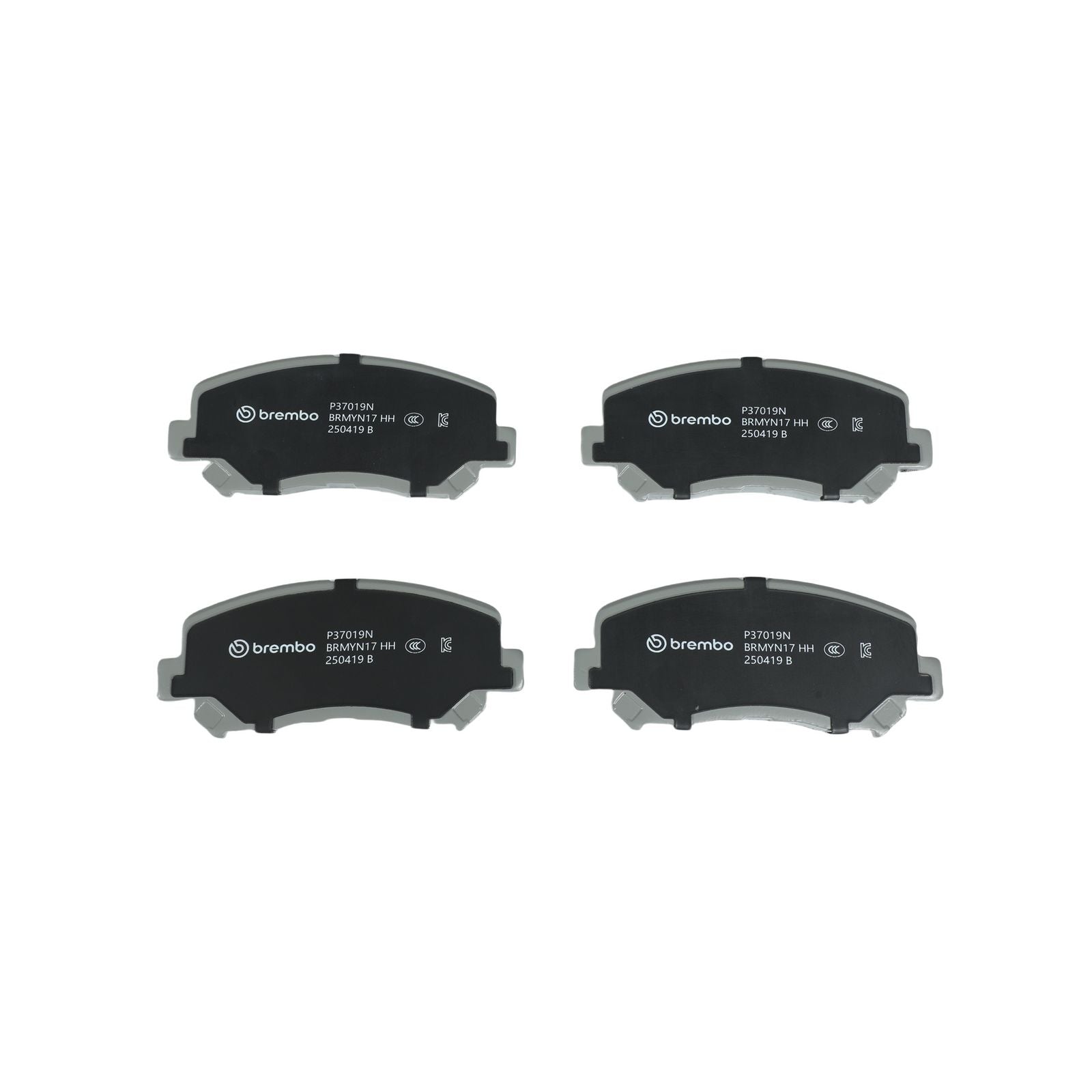 PRIME Ceramic Front Disc Brake Pad Set - P37019N_03