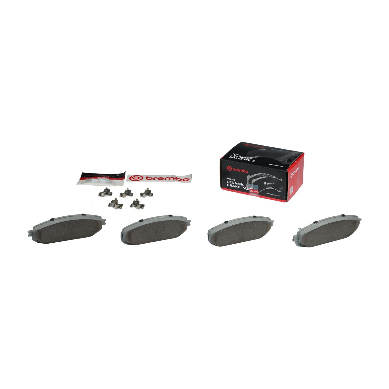 PRIME Ceramic Front Disc Brake Pad Set - P37021N_02