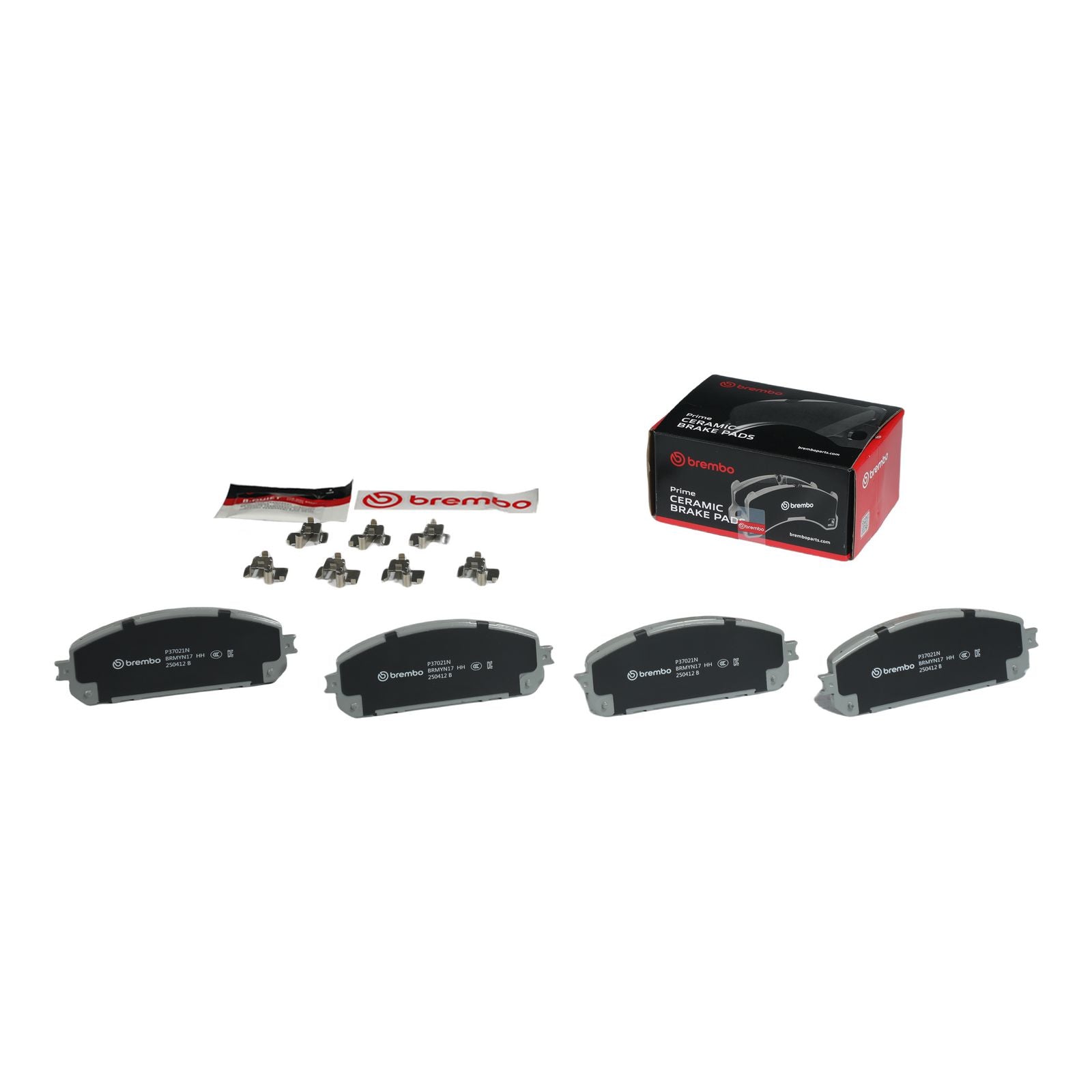 PRIME Ceramic Front Disc Brake Pad Set - P37021N_03