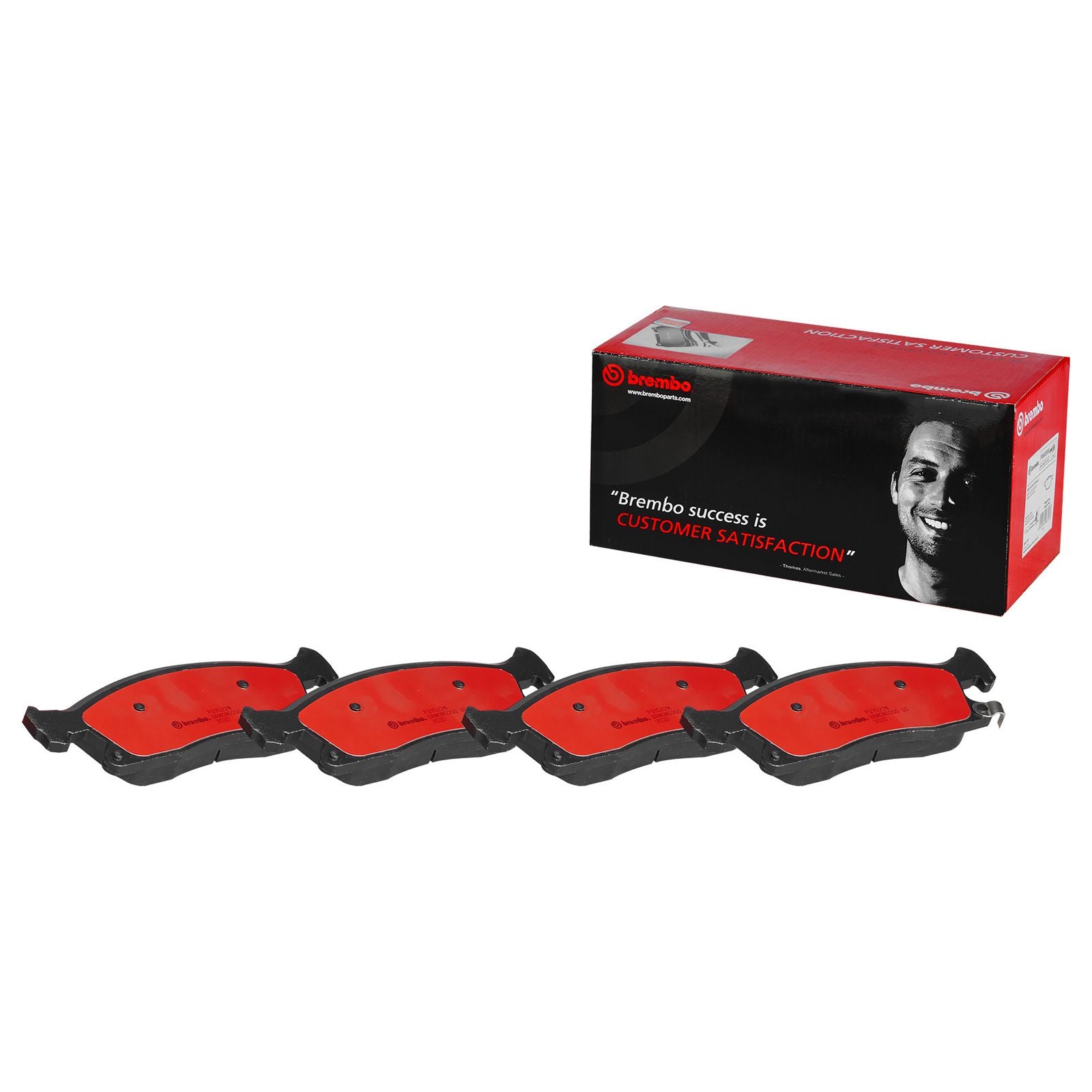 PRIME Ceramic Front Disc Brake Pad Set - P37022N_01