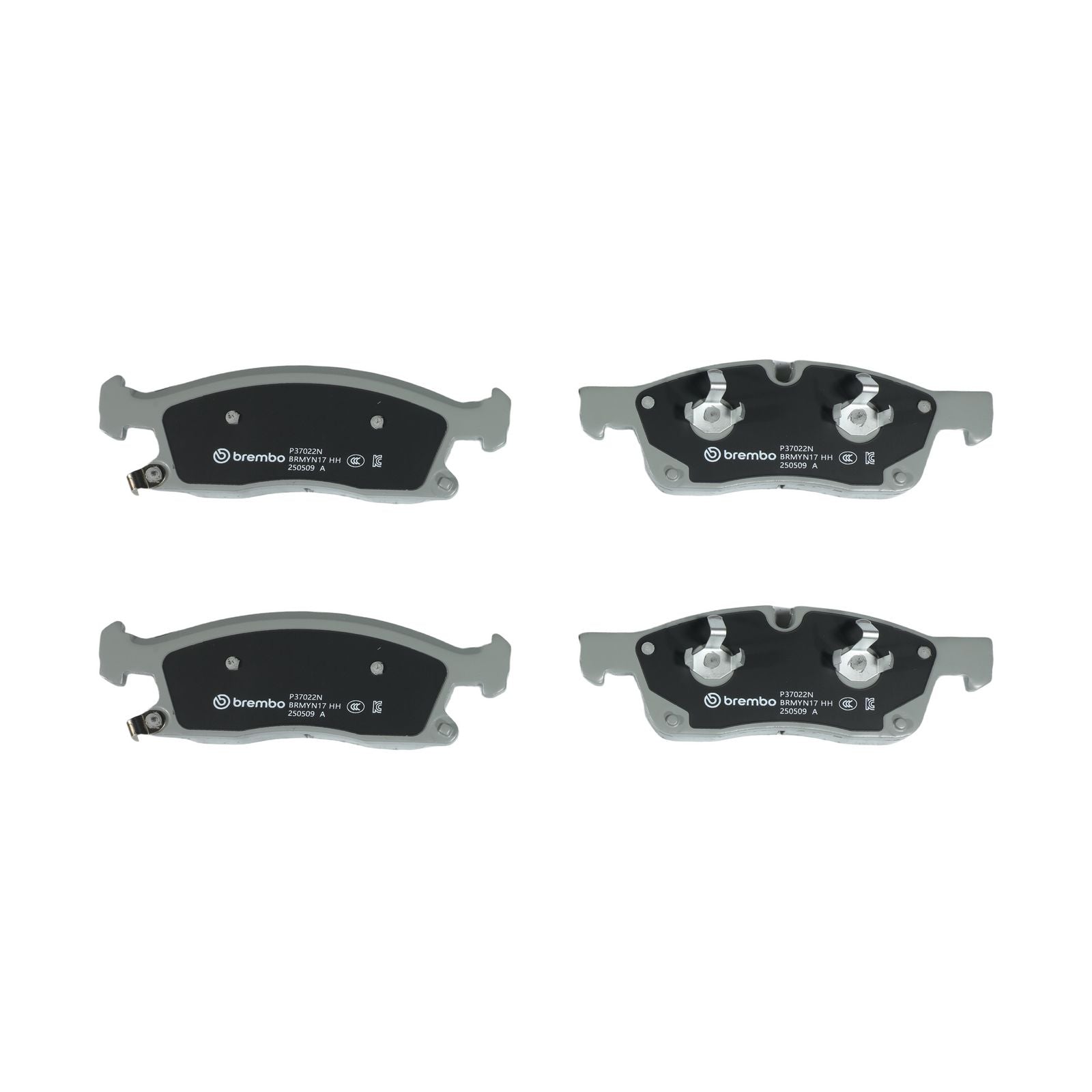 PRIME Ceramic Front Disc Brake Pad Set - P37022N_01