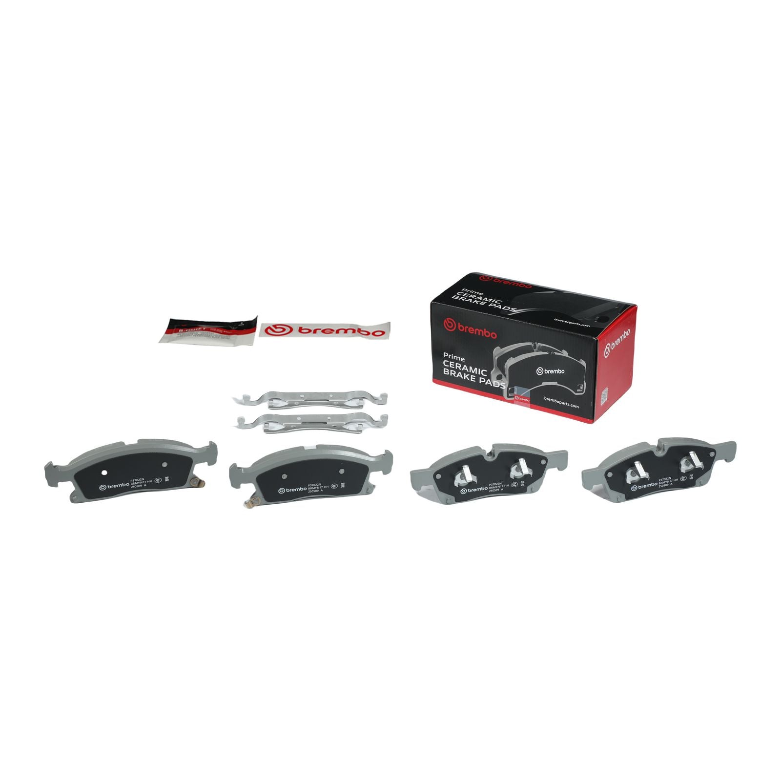PRIME Ceramic Front Disc Brake Pad Set - P37022N_03