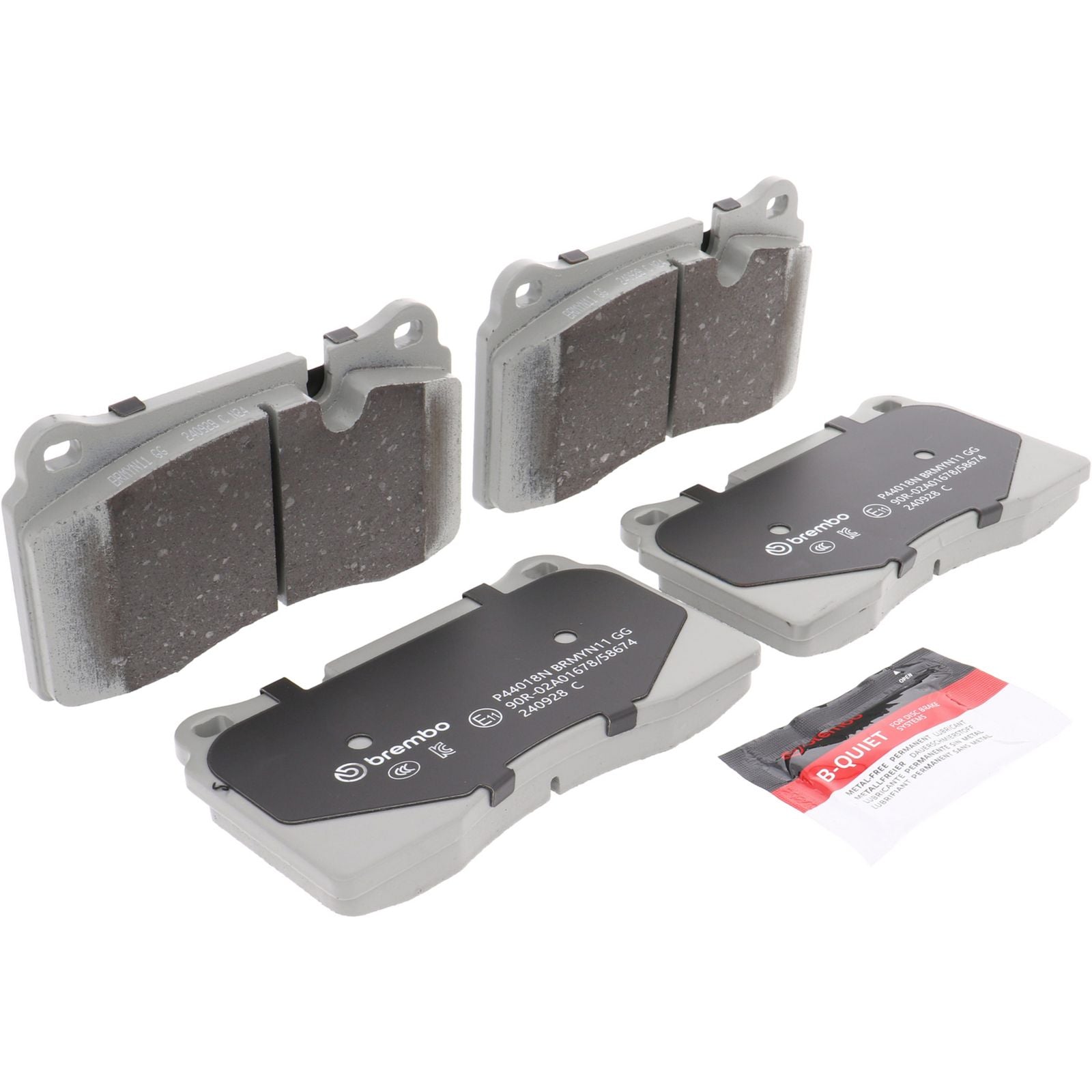PRIME Ceramic Front Disc Brake Pad Set - P44018N_02