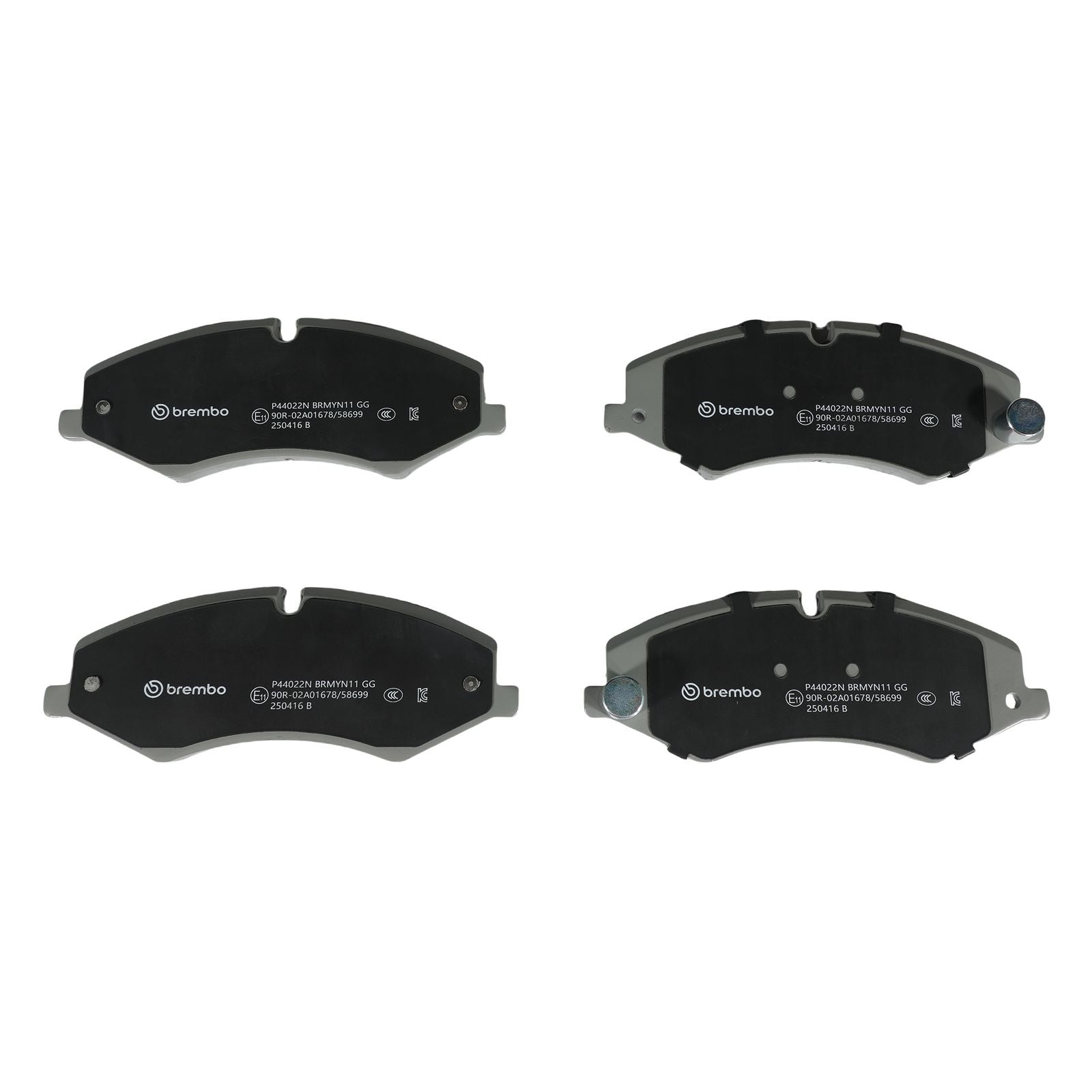 PRIME Ceramic Front Disc Brake Pad Set - P44022N_01