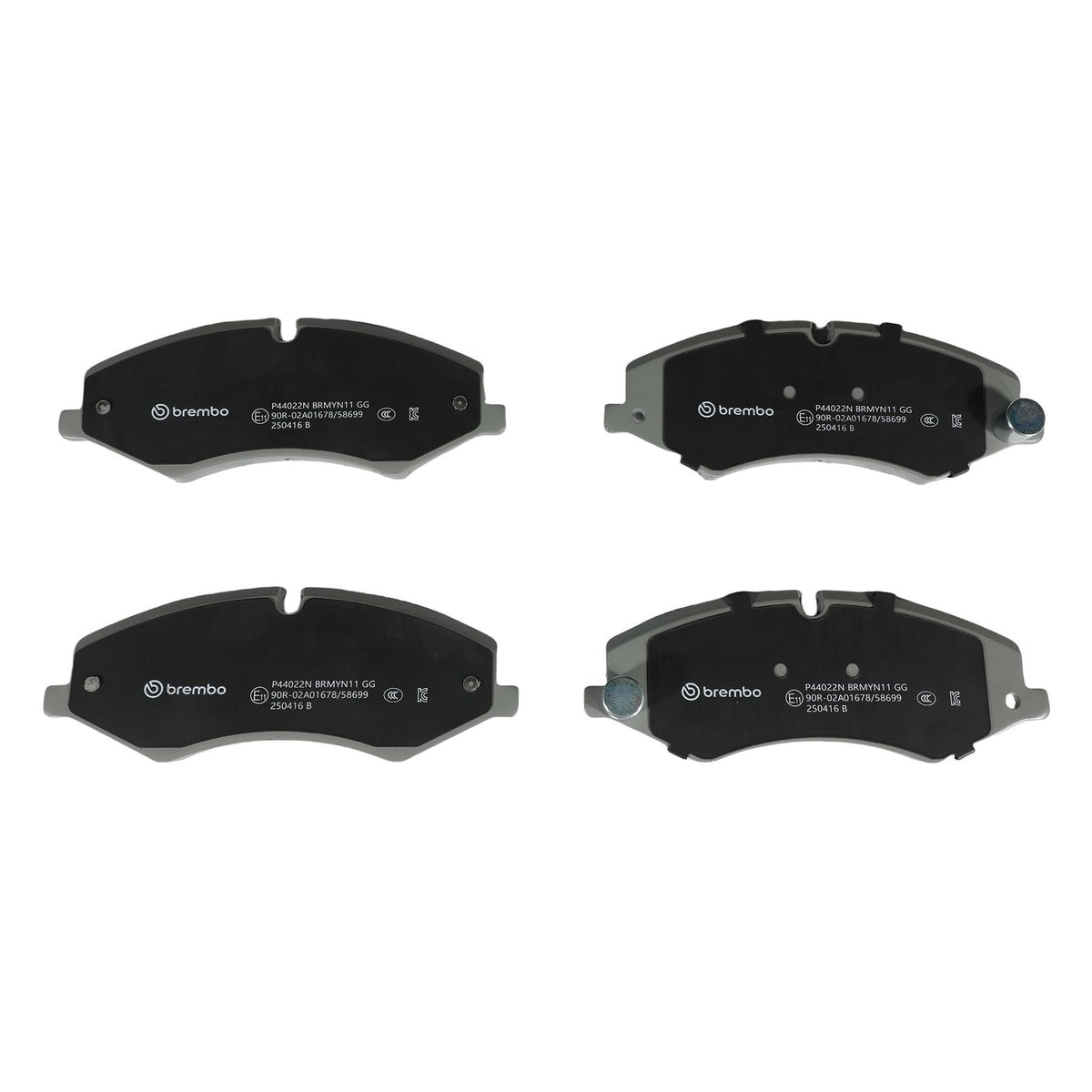 PRIME Ceramic Front Disc Brake Pad Set - P44022N_01