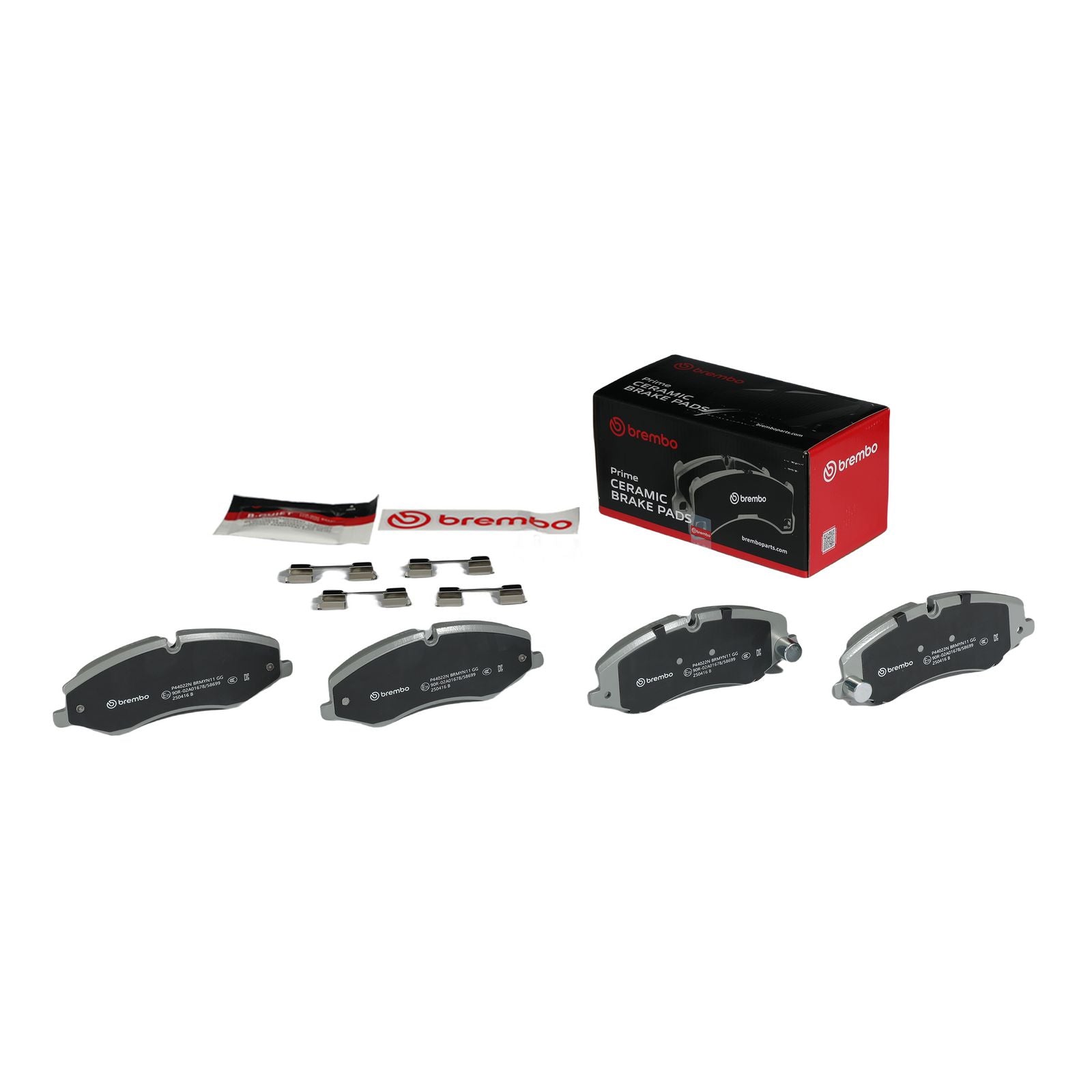 PRIME Ceramic Front Disc Brake Pad Set - P44022N_02