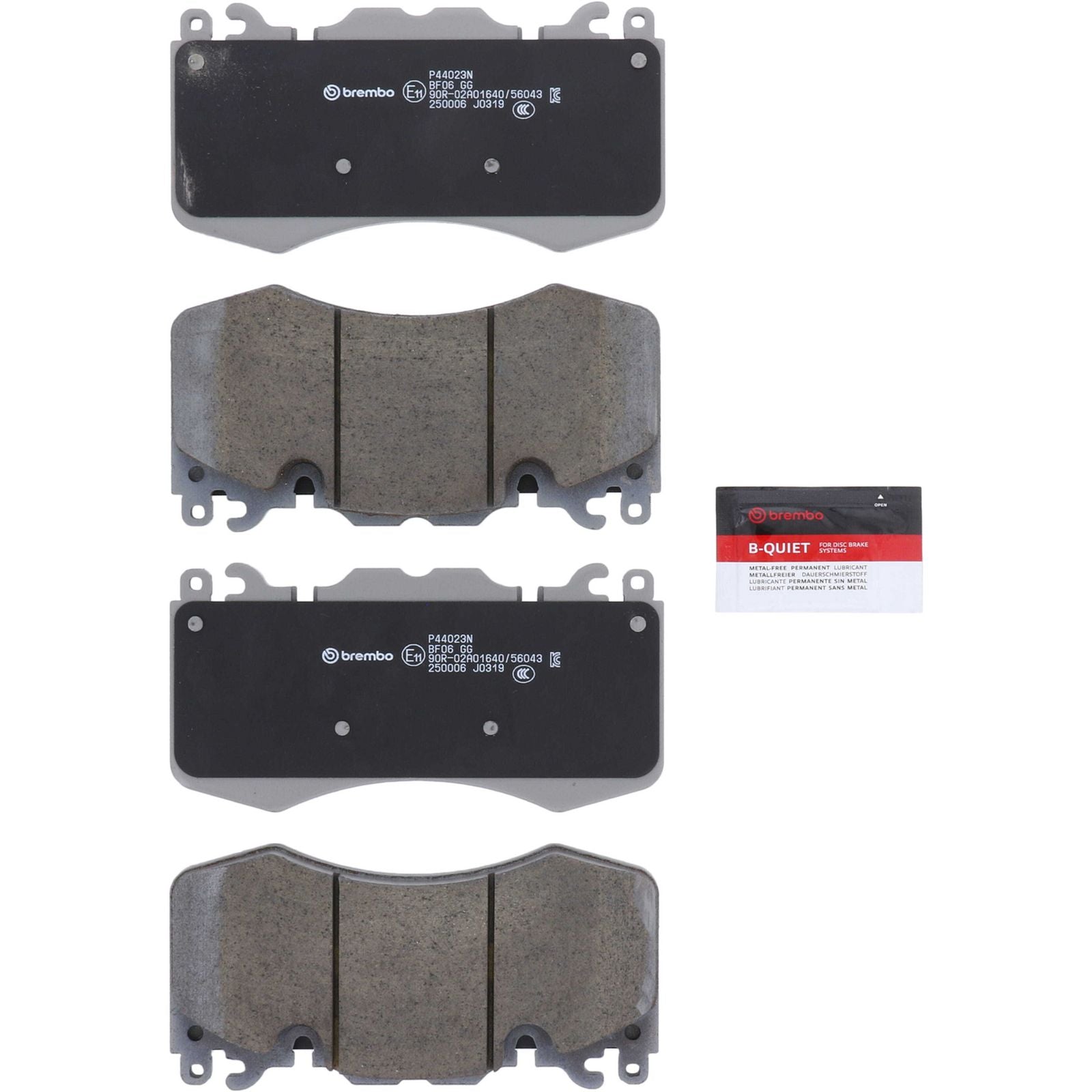 PRIME Ceramic Front Disc Brake Pad Set - P44023N_05