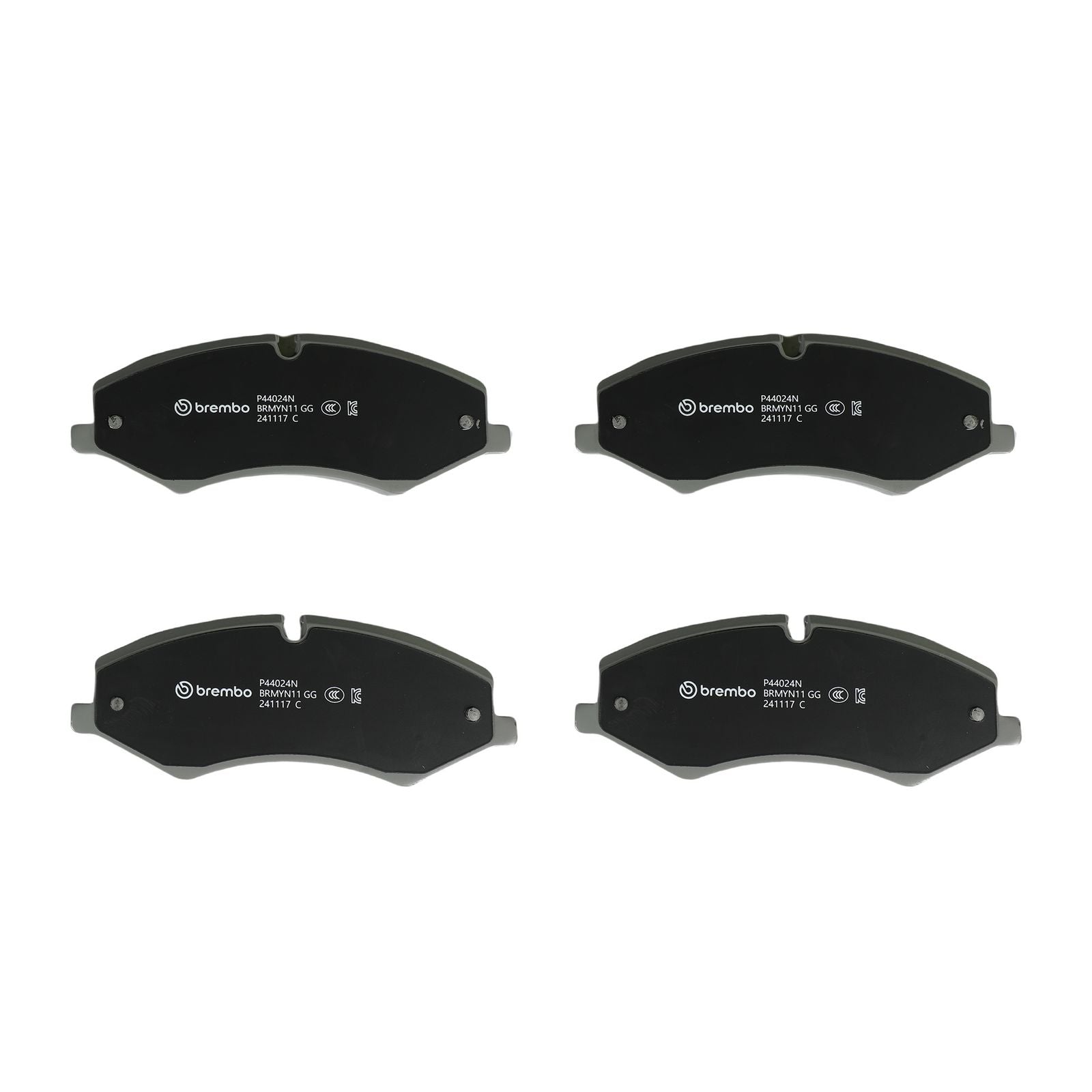 PRIME Ceramic Front Disc Brake Pad Set - P44024N_02