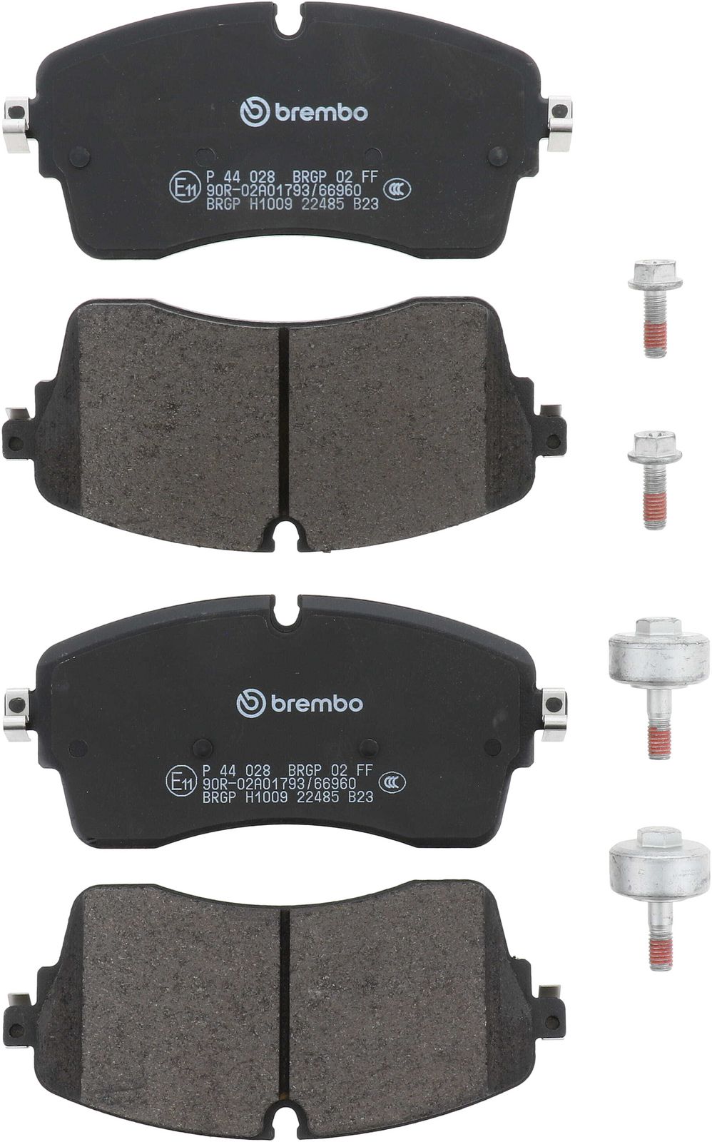 PRIME Ceramic Front Disc Brake Pad Set - P44028_01