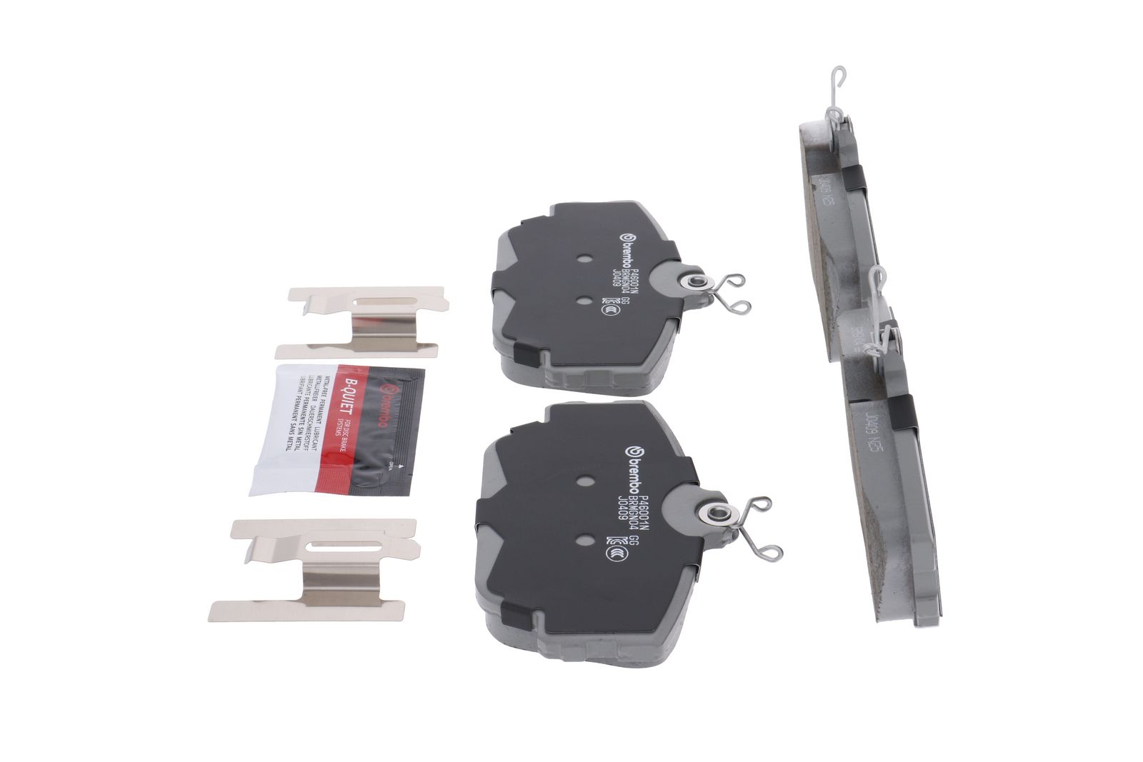 PRIME Ceramic Front Disc Brake Pad Set - P46001N_08