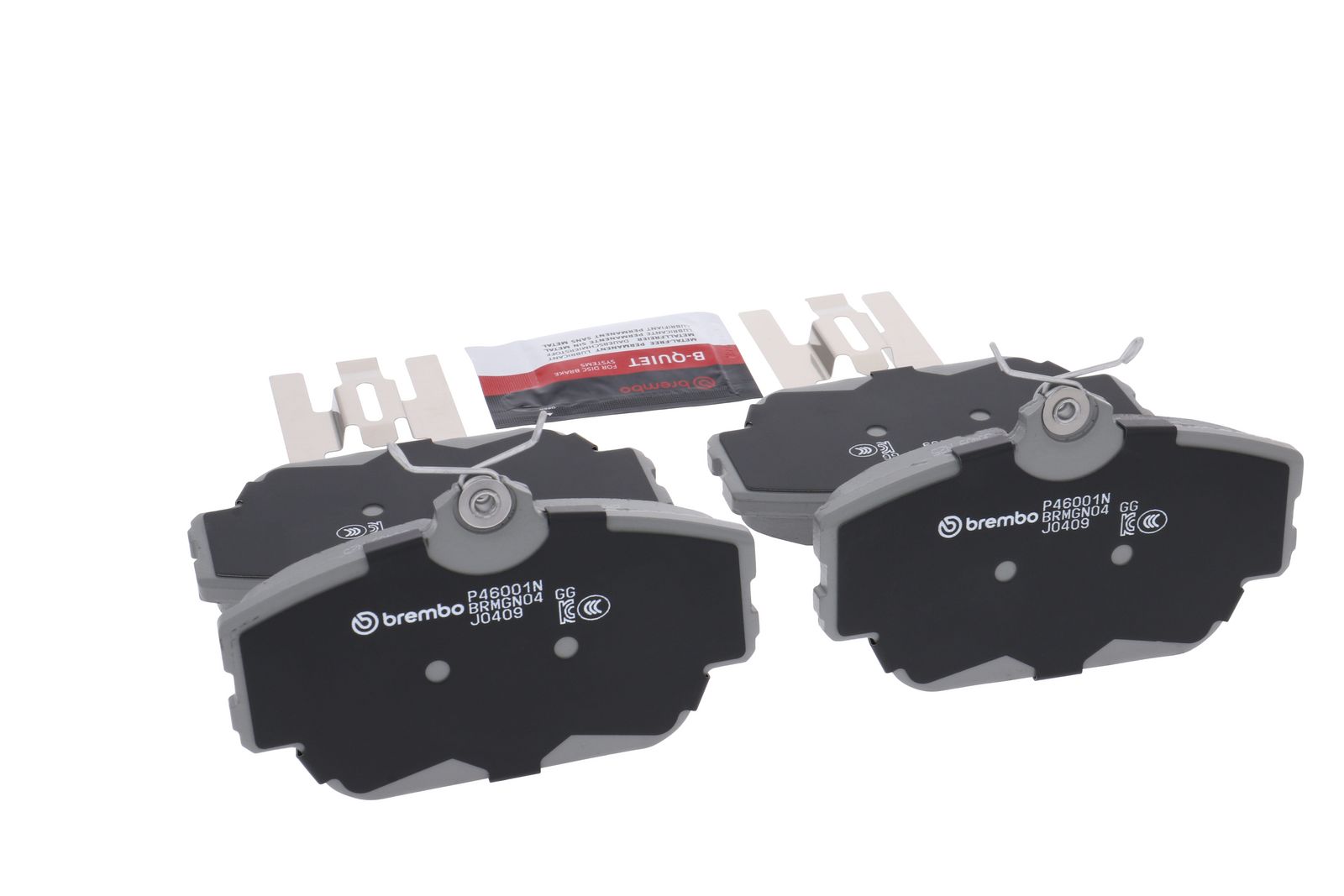 PRIME Ceramic Front Disc Brake Pad Set - P46001N_13