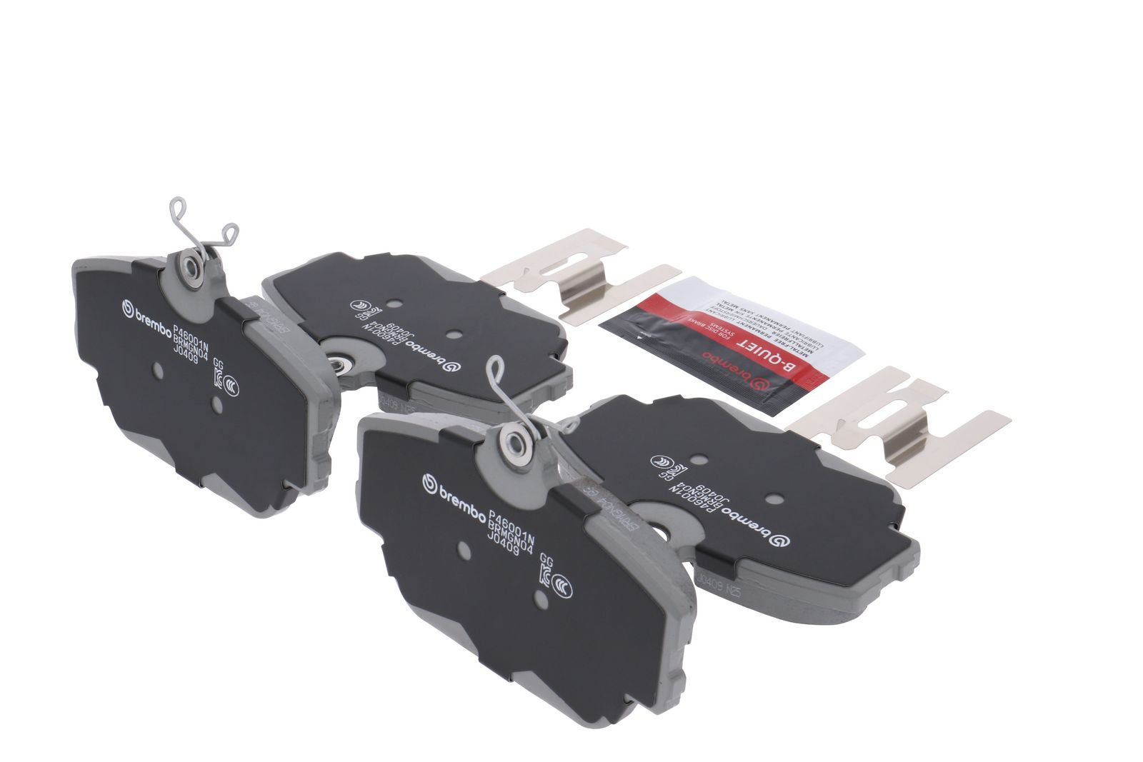 PRIME Ceramic Front Disc Brake Pad Set - P46001N_17