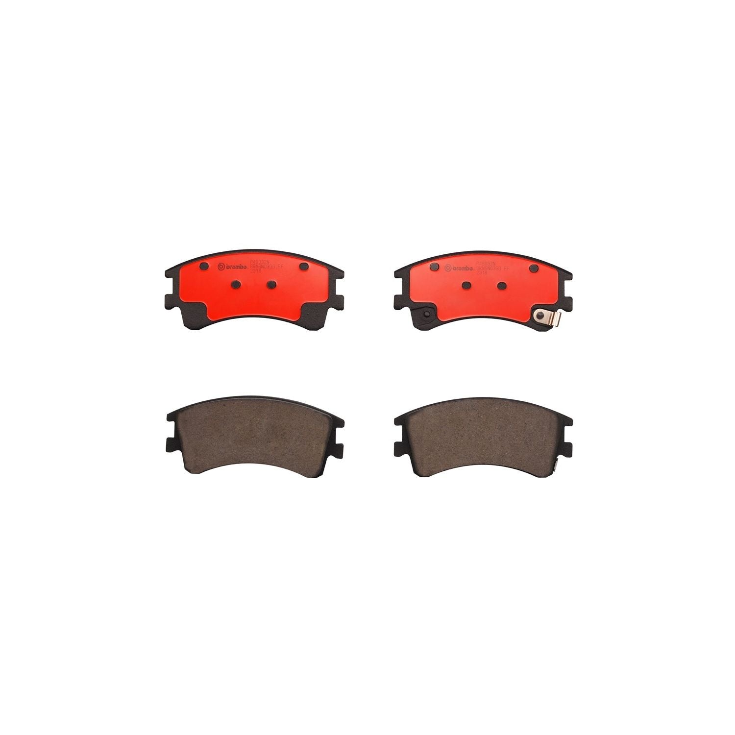 PRIME Ceramic Front Disc Brake Pad Set - P49032N_01